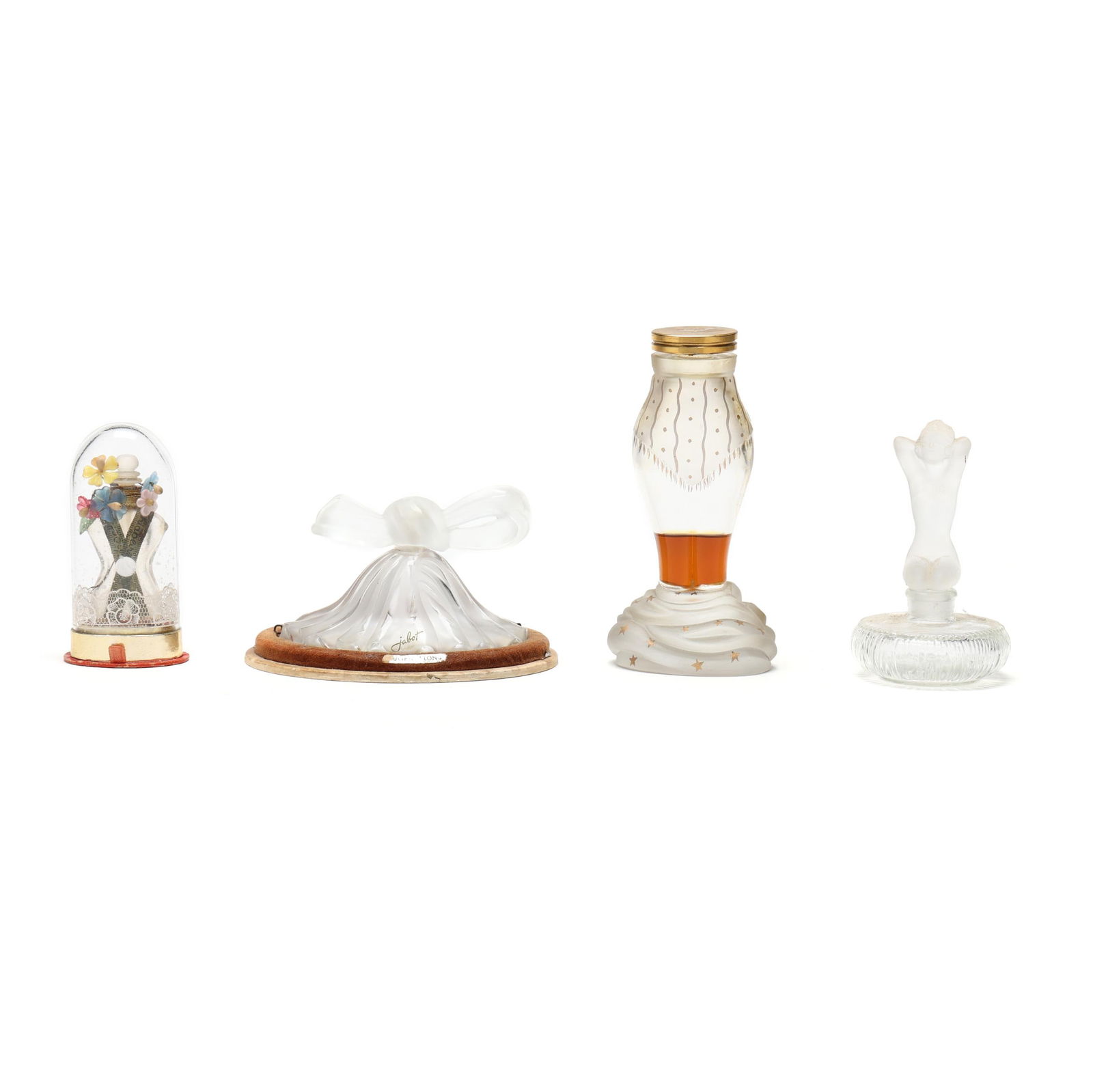 Four Vintage Figural Perfume Bottles (1 of 8)