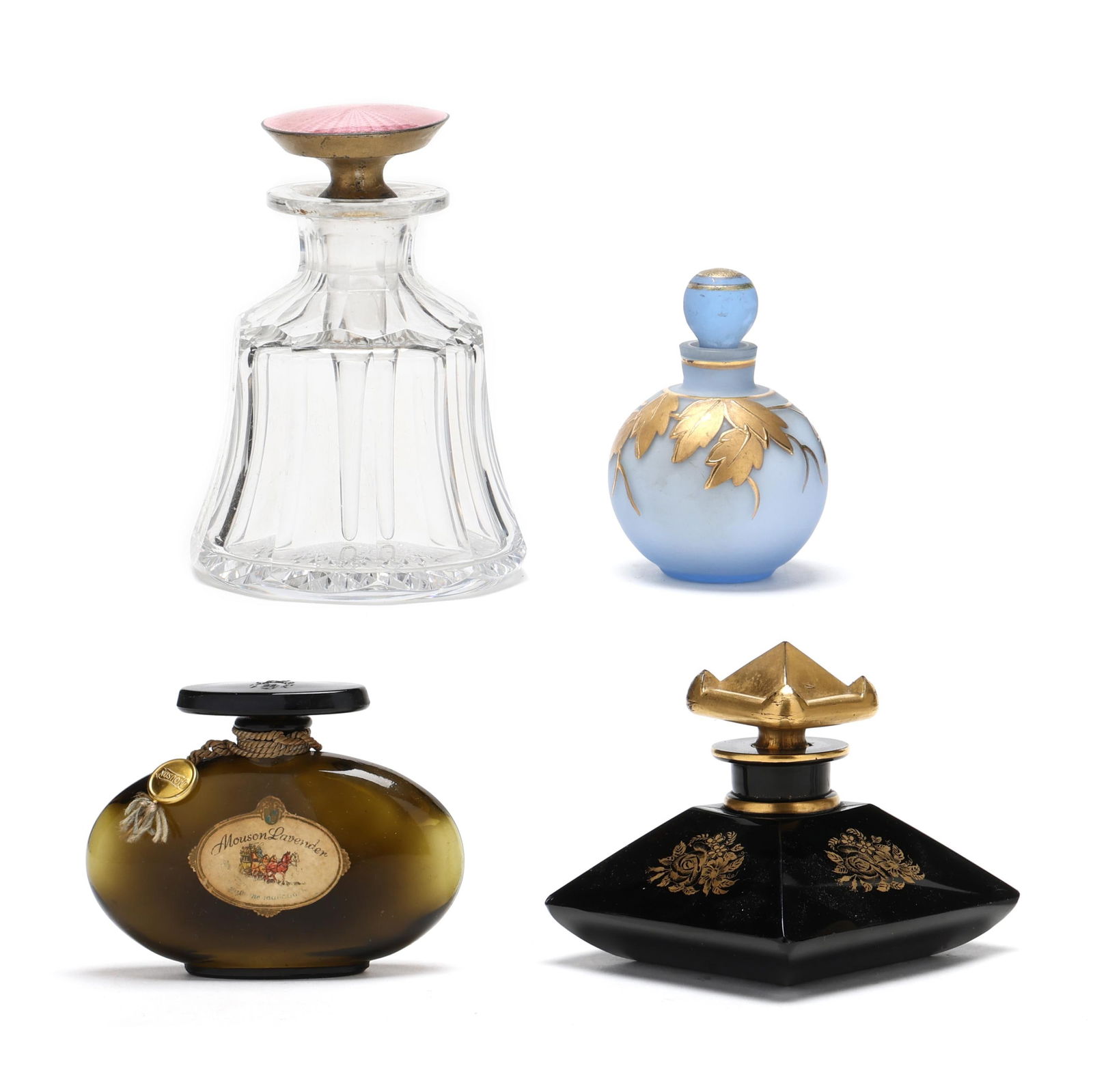 Four Vintage Perfume Bottles (1 of 10)