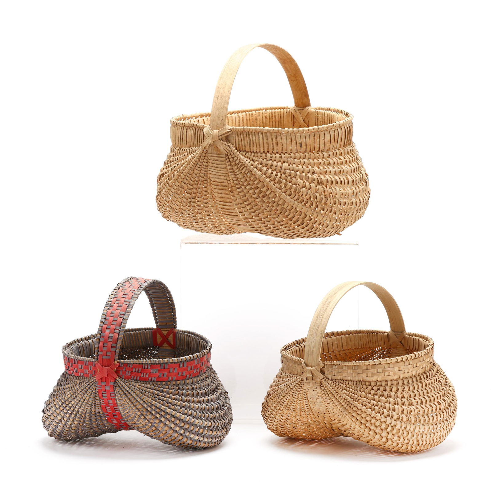 Three Tennessee Egg Baskets, Including Mildred Youngblood and Dale Merritt (1 of 12)