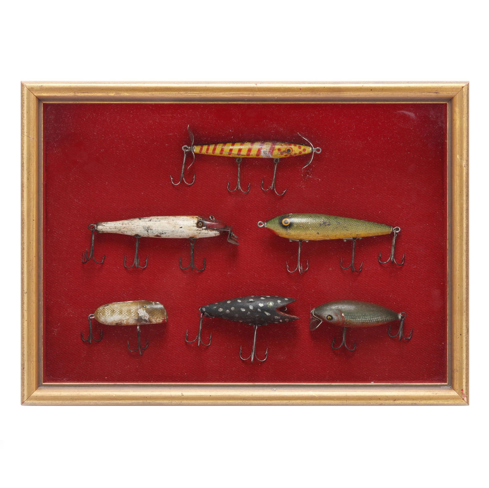 Selection of Six Antique Fishing Lures (1 of 2)