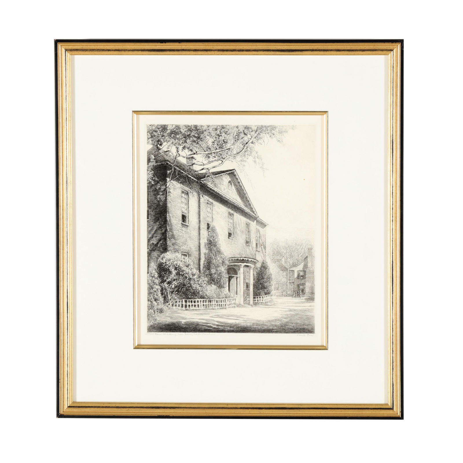 Louis Orr (American, 1879-1961), New Bern Academy, New Bern, North Carolina (1 of 6)