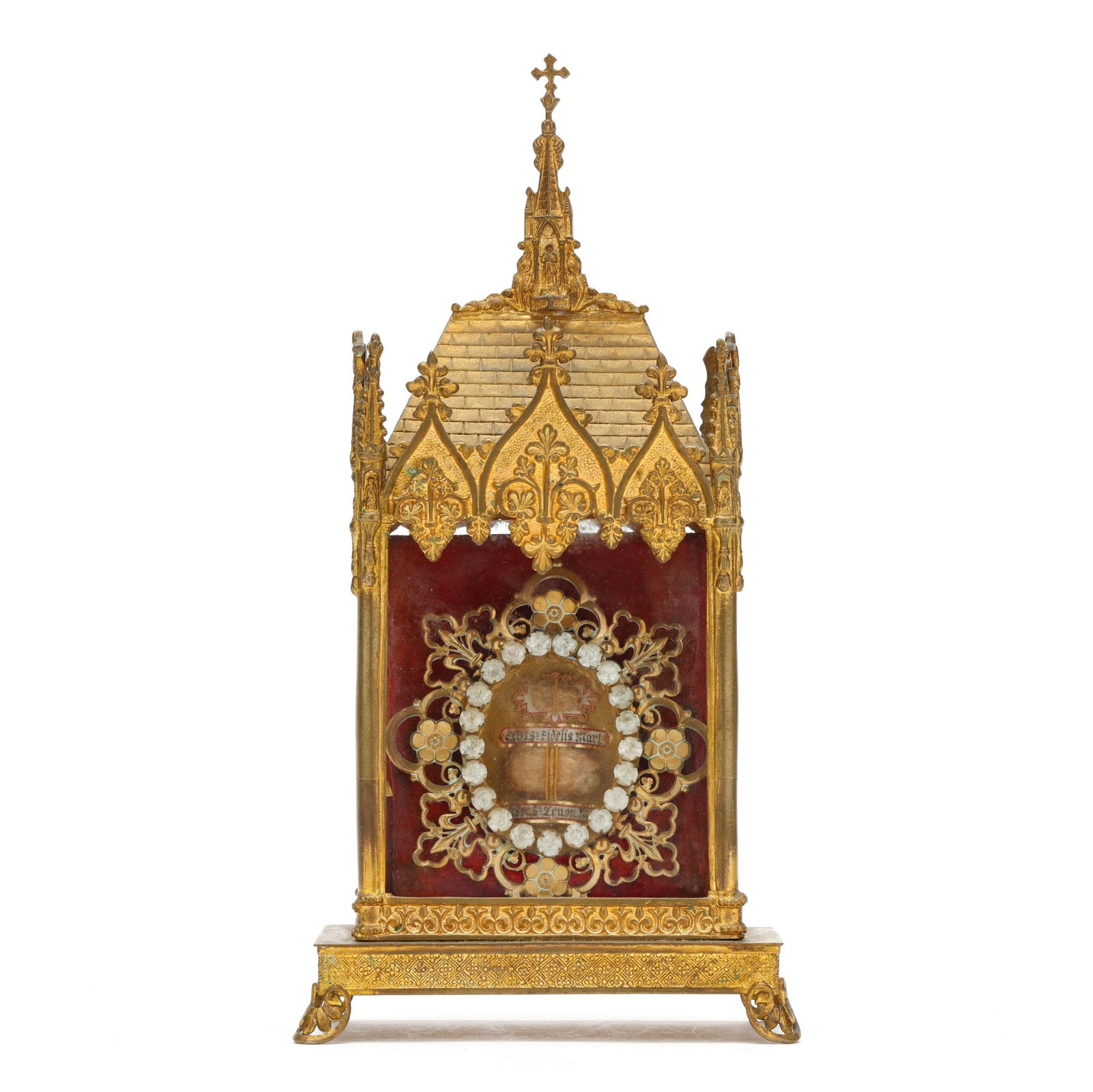 A French Reliquary Shrine with Relics of Saints Fidelis and Zenon (1 of 6)