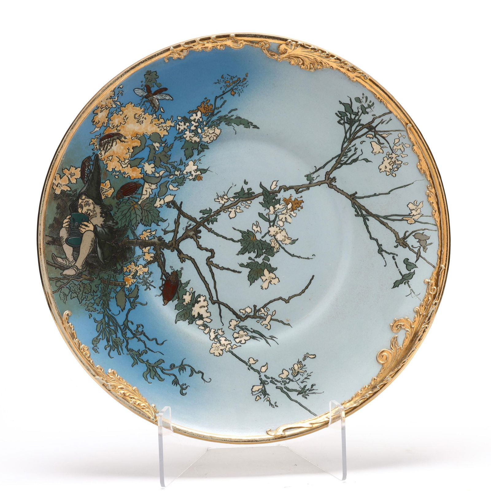 Large Villeroy & Boch-Mettlach Art Nouveau Charger (1 of 6)