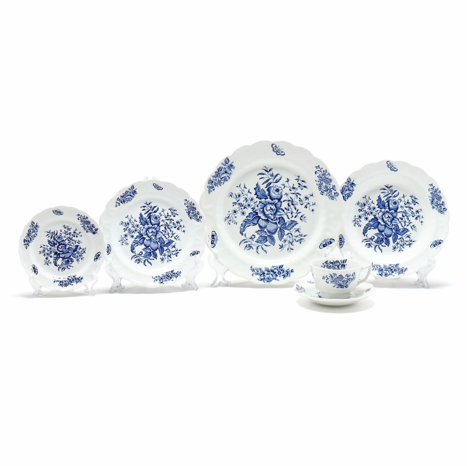 Booth's, (72) Pieces of Peony China Dinnerware (1 of 15)