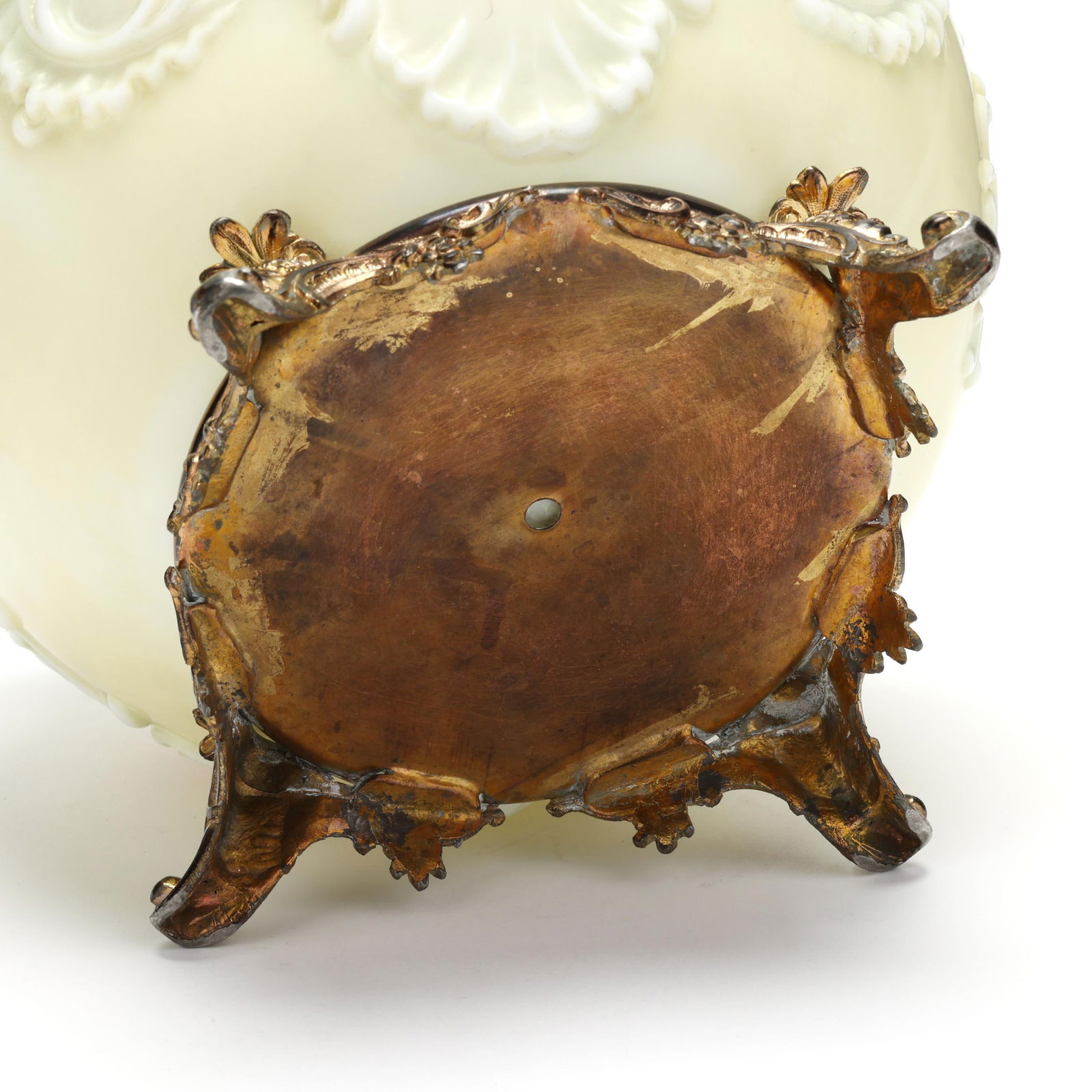 Attributed Wavecrest, Enameled Glass Cachepot - 6