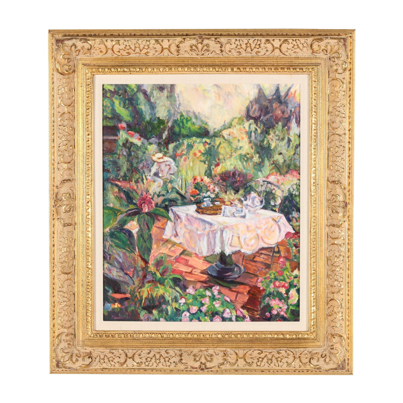 Lucinda Donnell Turner (American, 1958-2022), New Orleans Courtyard (1 of 8)