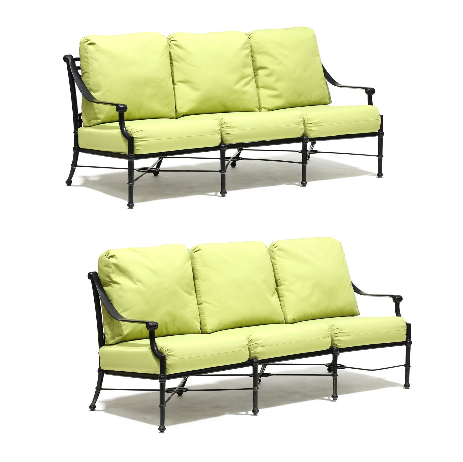 Woodard, Delphi Pair of Garden Sofas (1 of 11)