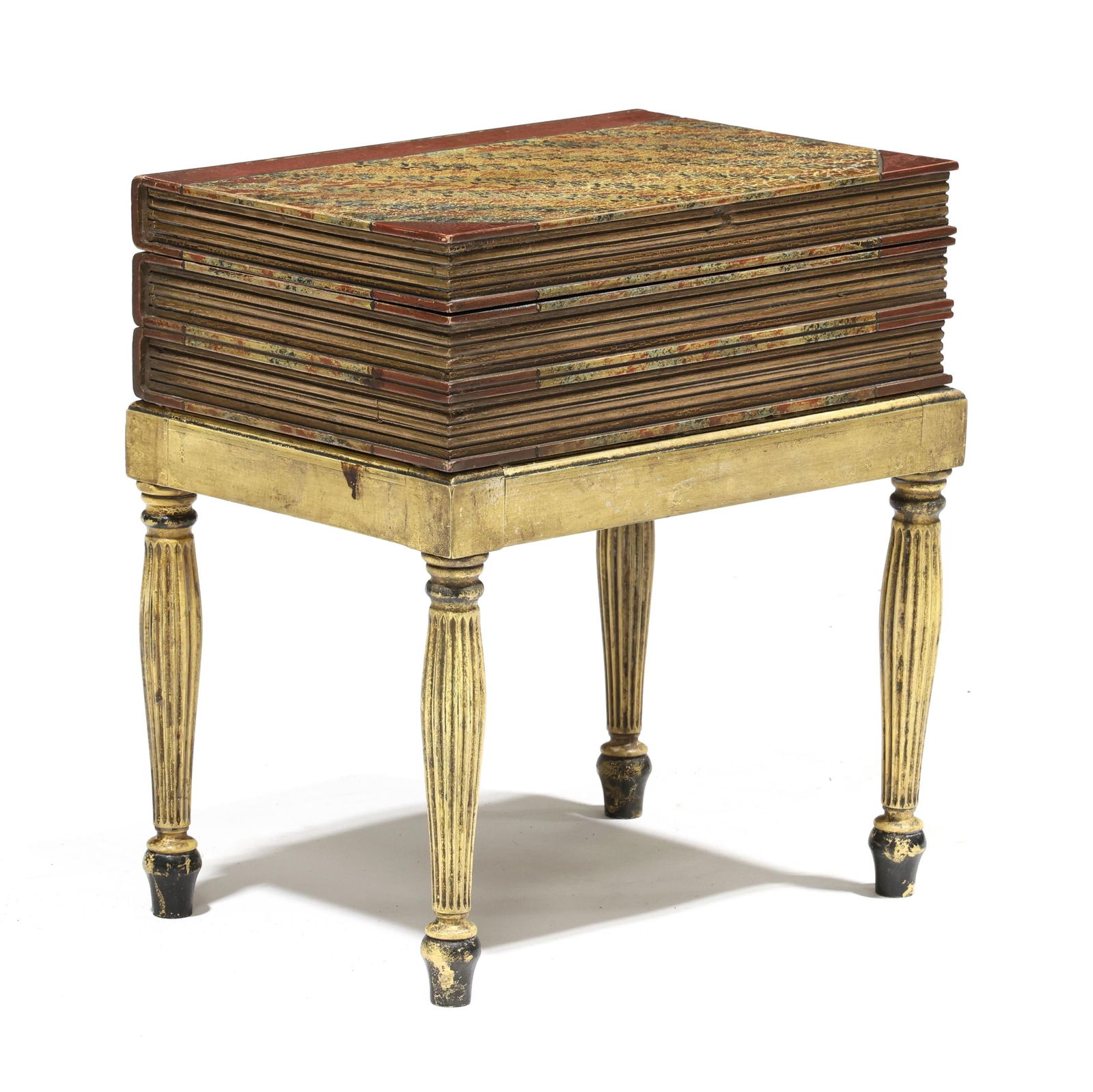 Faux Book Side Table - 2