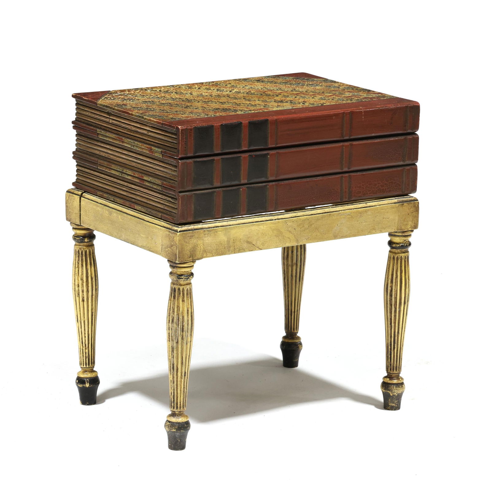 Faux Book Side Table - 5