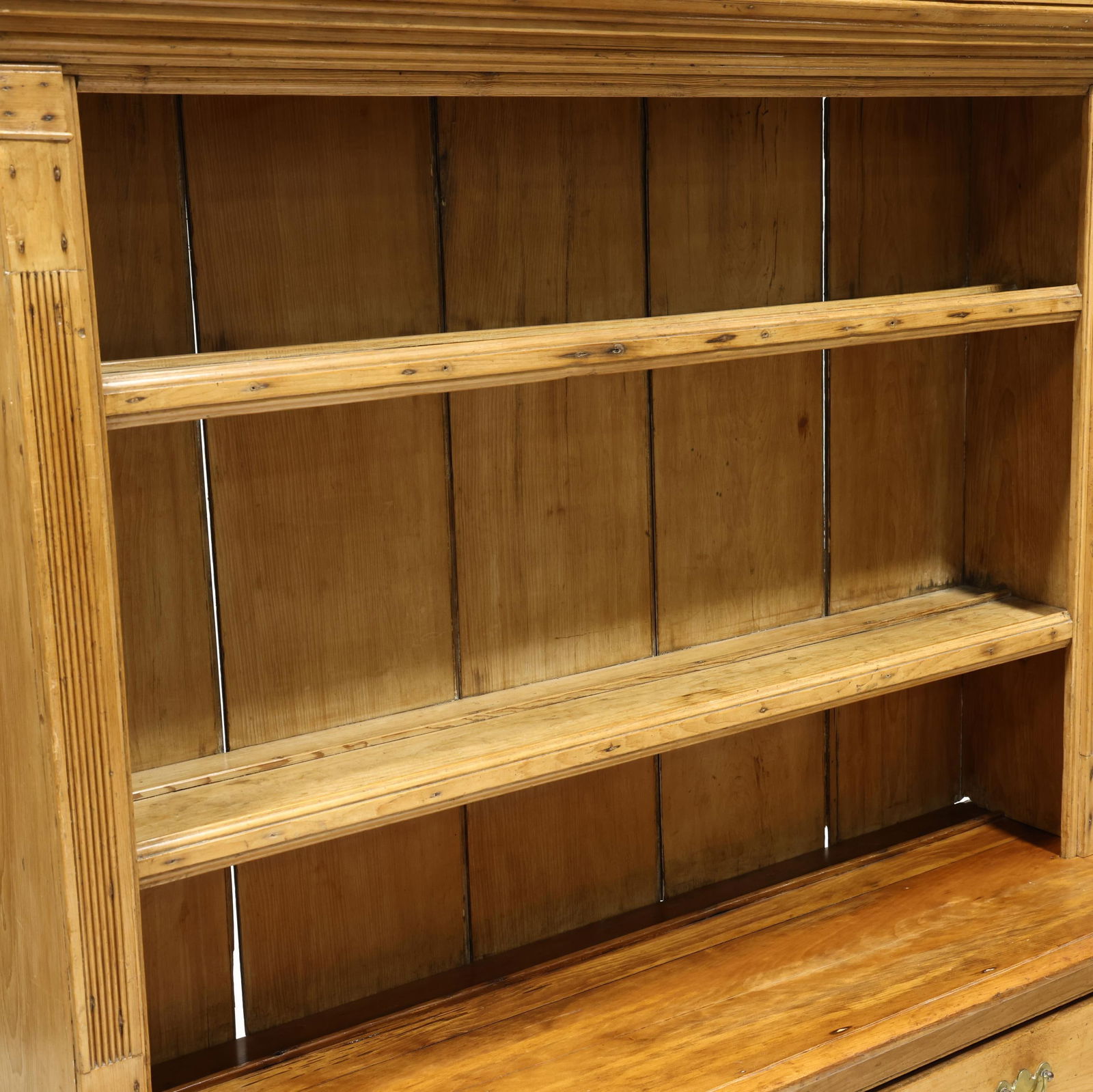 Continental Pine Step Back Cupboard - 3