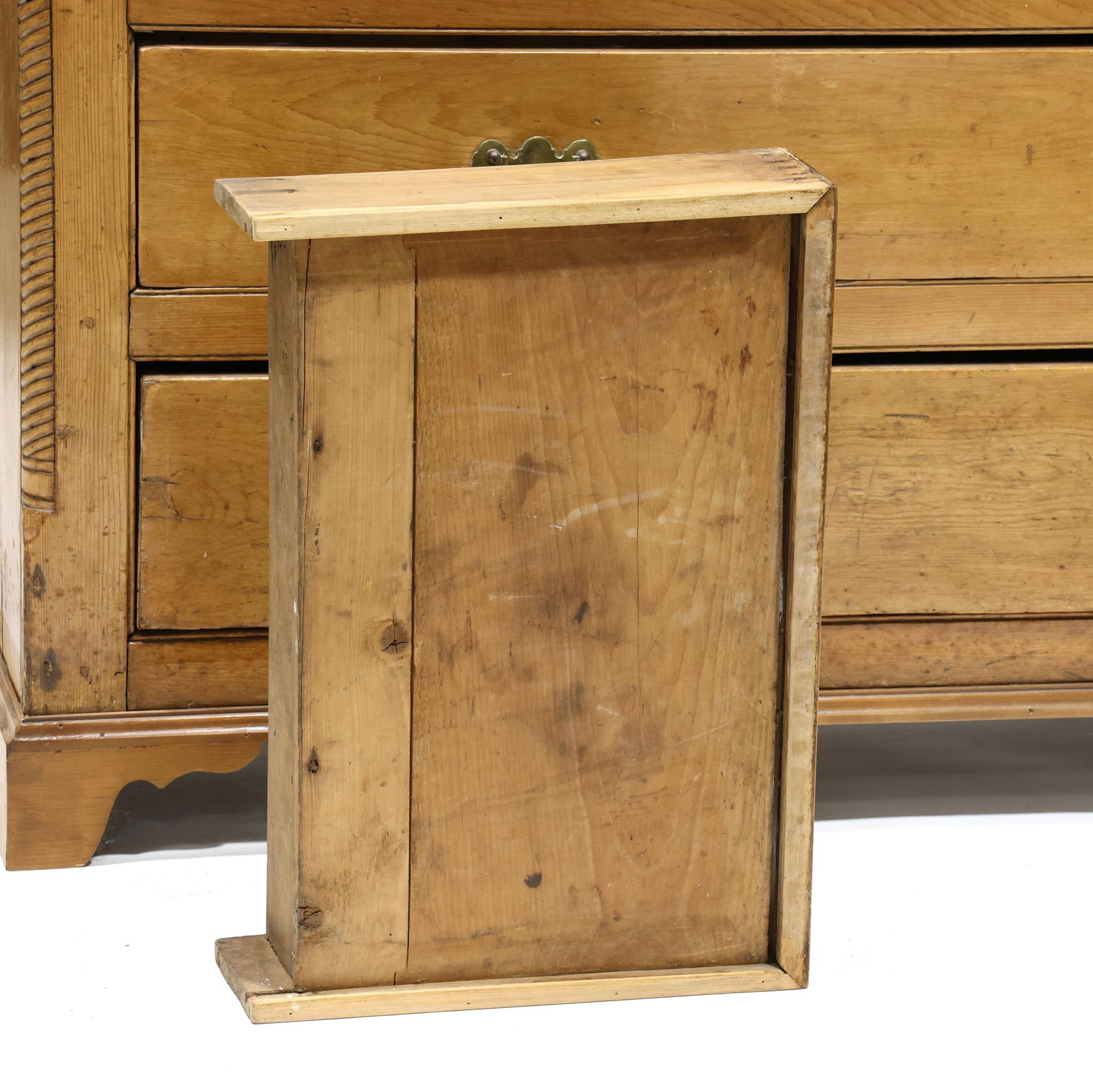 Continental Pine Step Back Cupboard - 7