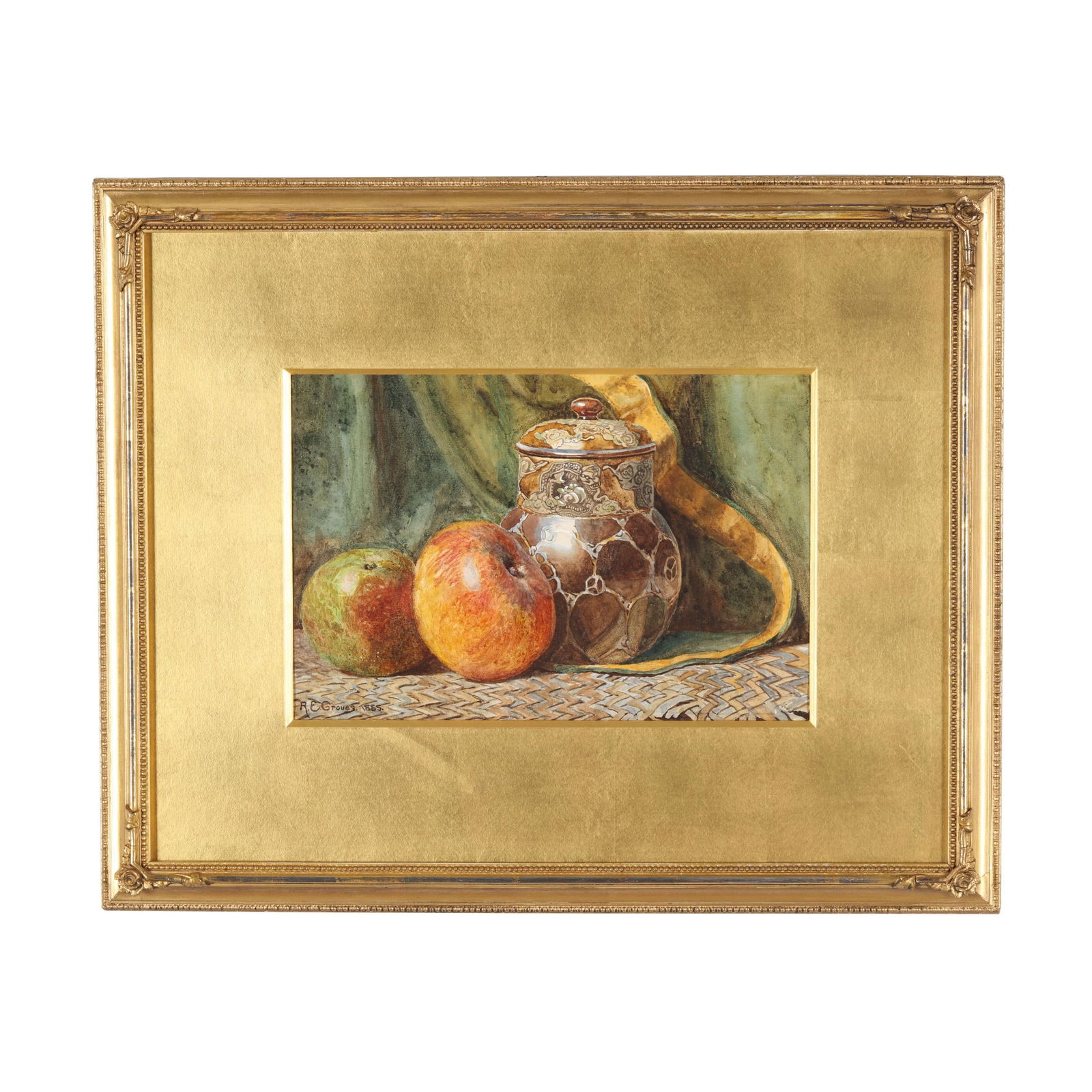 Robert E Groves (British, 1868–1948), Still Life with Apples (1 of 9)