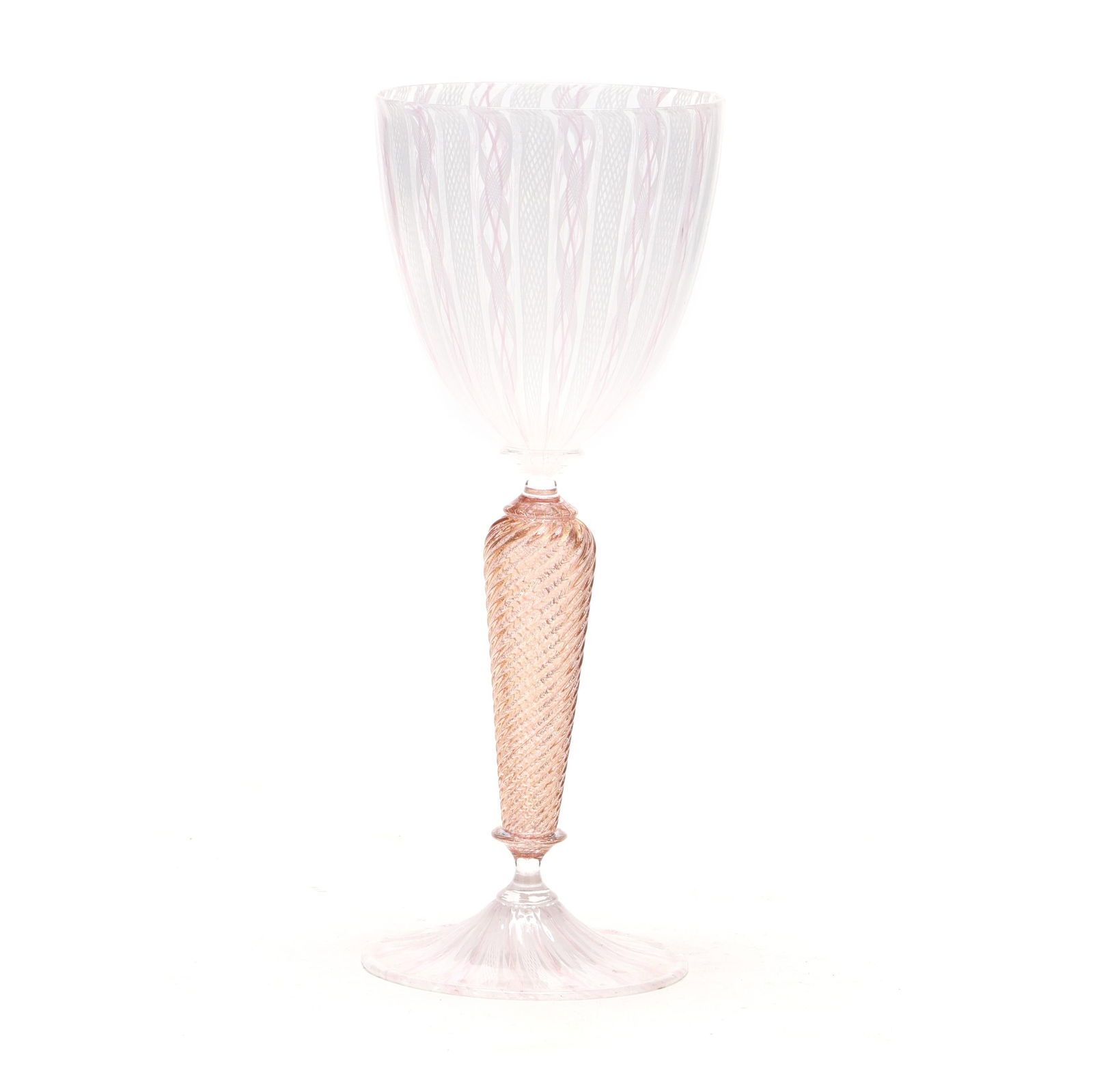 Fine Venetian Glass Goblet (1 of 4)