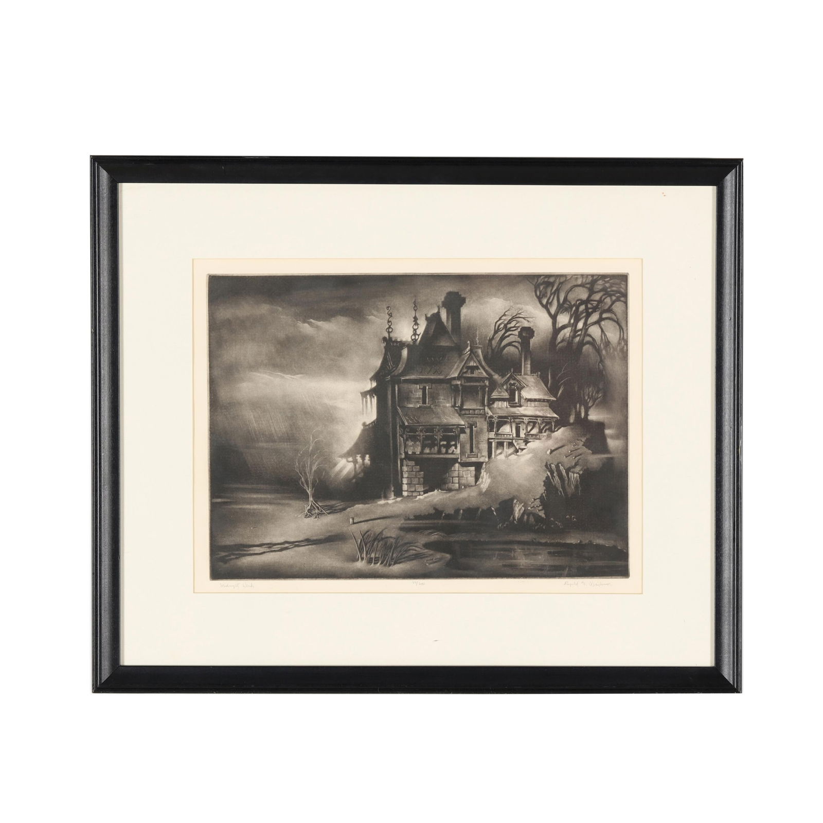 Reynold Henry Weidenaar (American, 1915-1985), Midnight Winds (1 of 7)