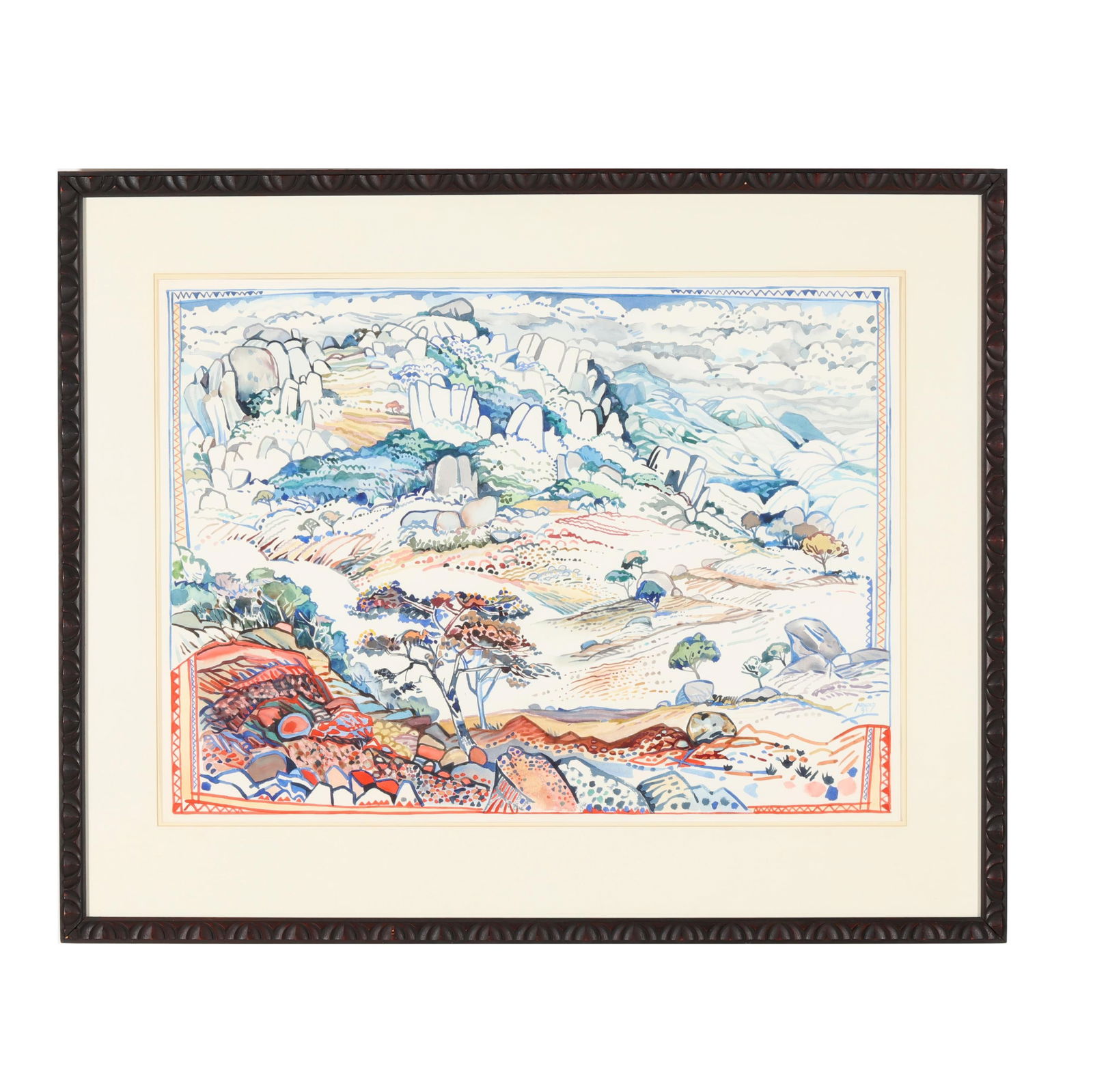 Marion Arnold (British-South African, b. 1947), Untitled (Landscape) (1 of 6)