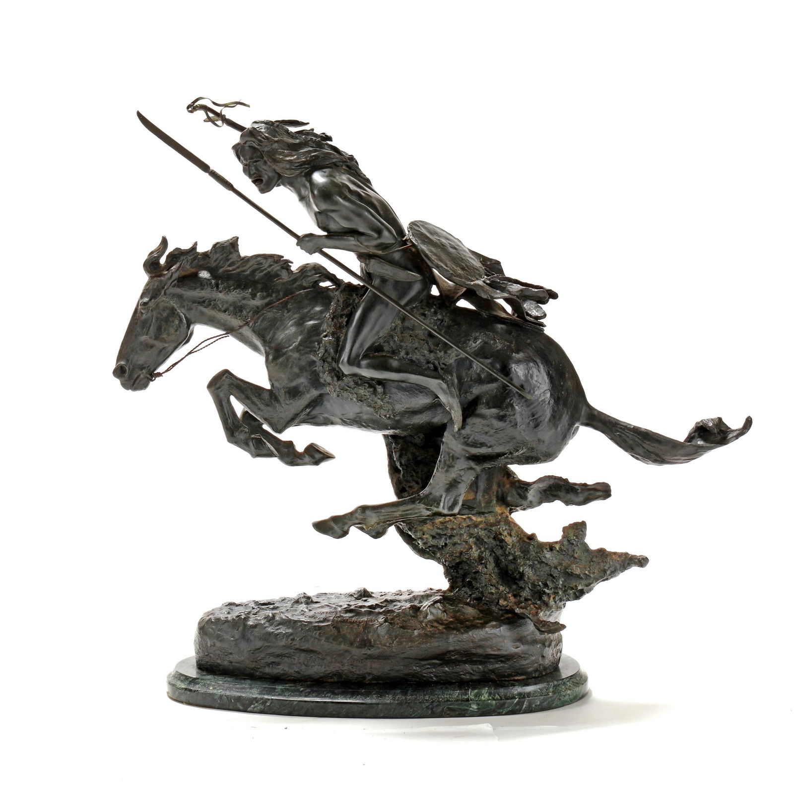 After Frederic S. Remington (American, 1861-1909), Cheyenne (1 of 10)