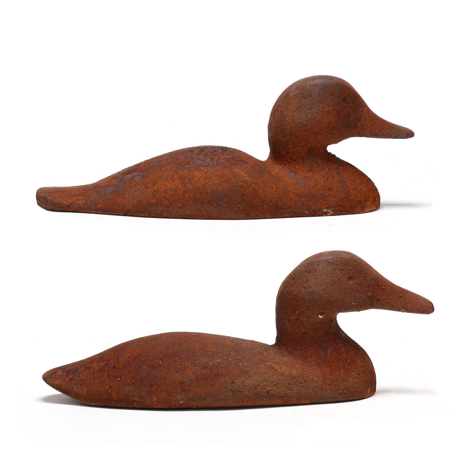 Two Sanders Foundry Decoys, Redhead and Canvasback (1 of 9)