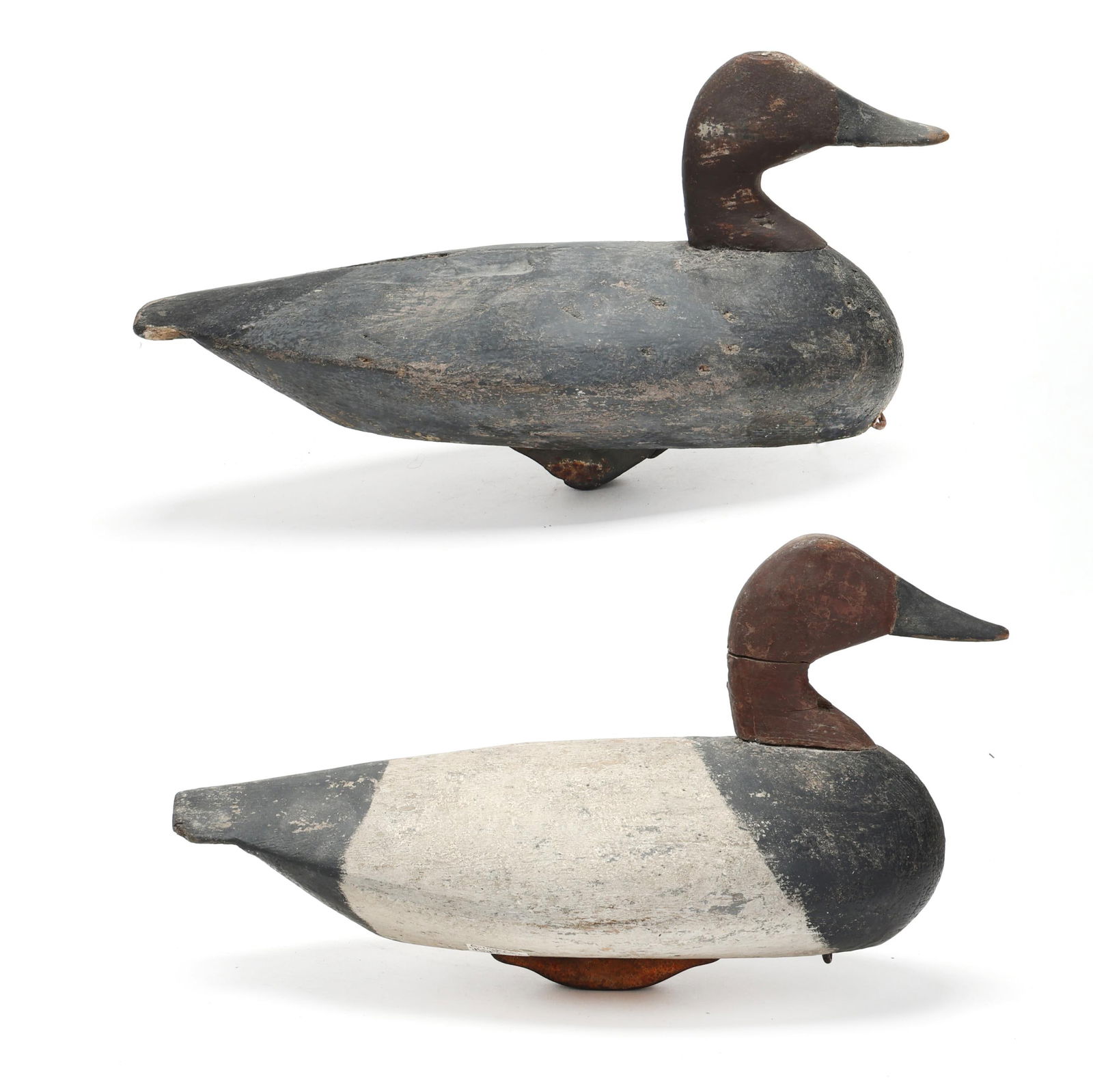 Ned Burgess (NC, 1868-1958), Pair of Canvasbacks (1 of 9)