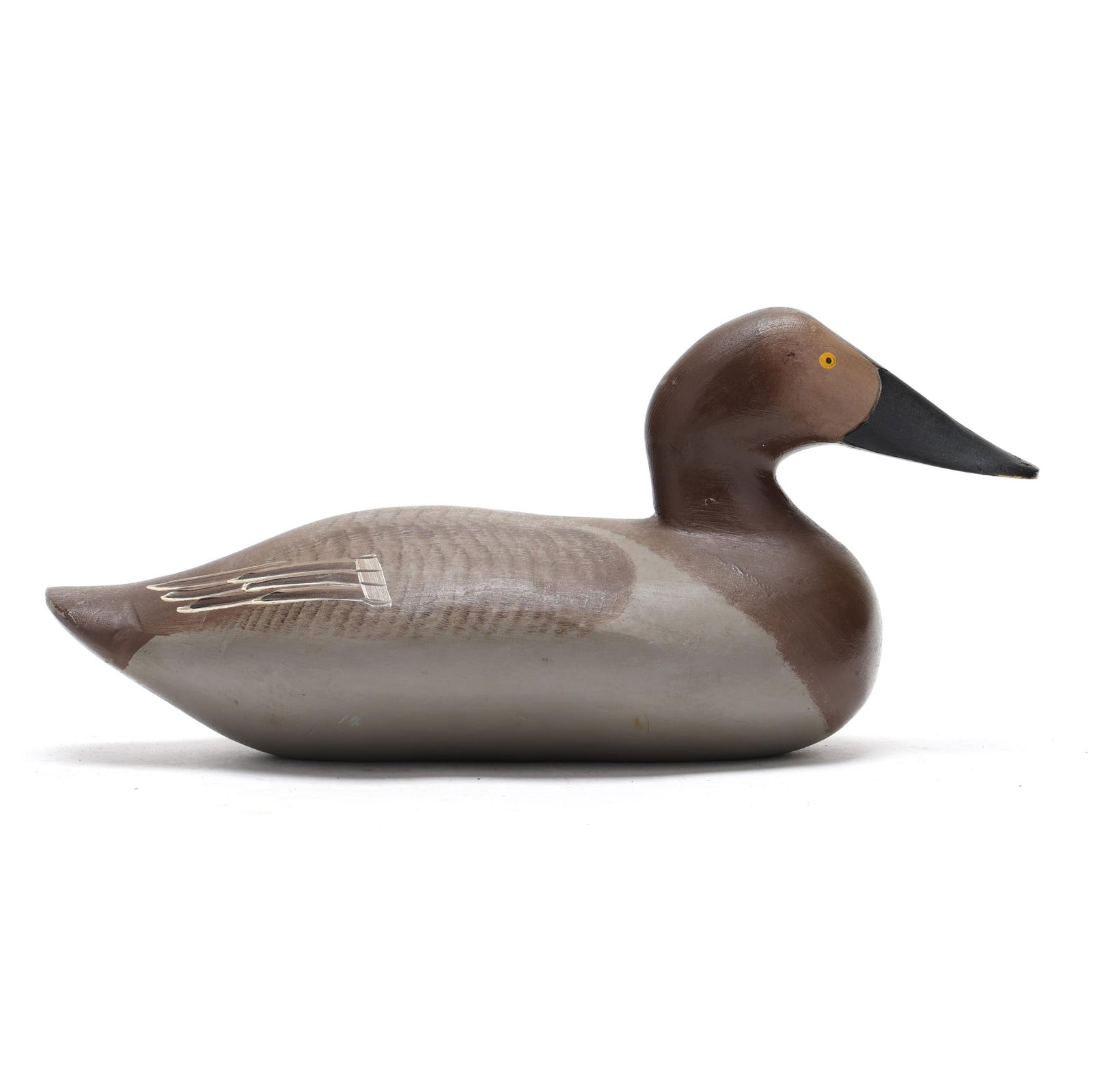 Madison Mitchell (MD, 1901-1993), Hen Canvasback Christmas Decoy (1 of 7)