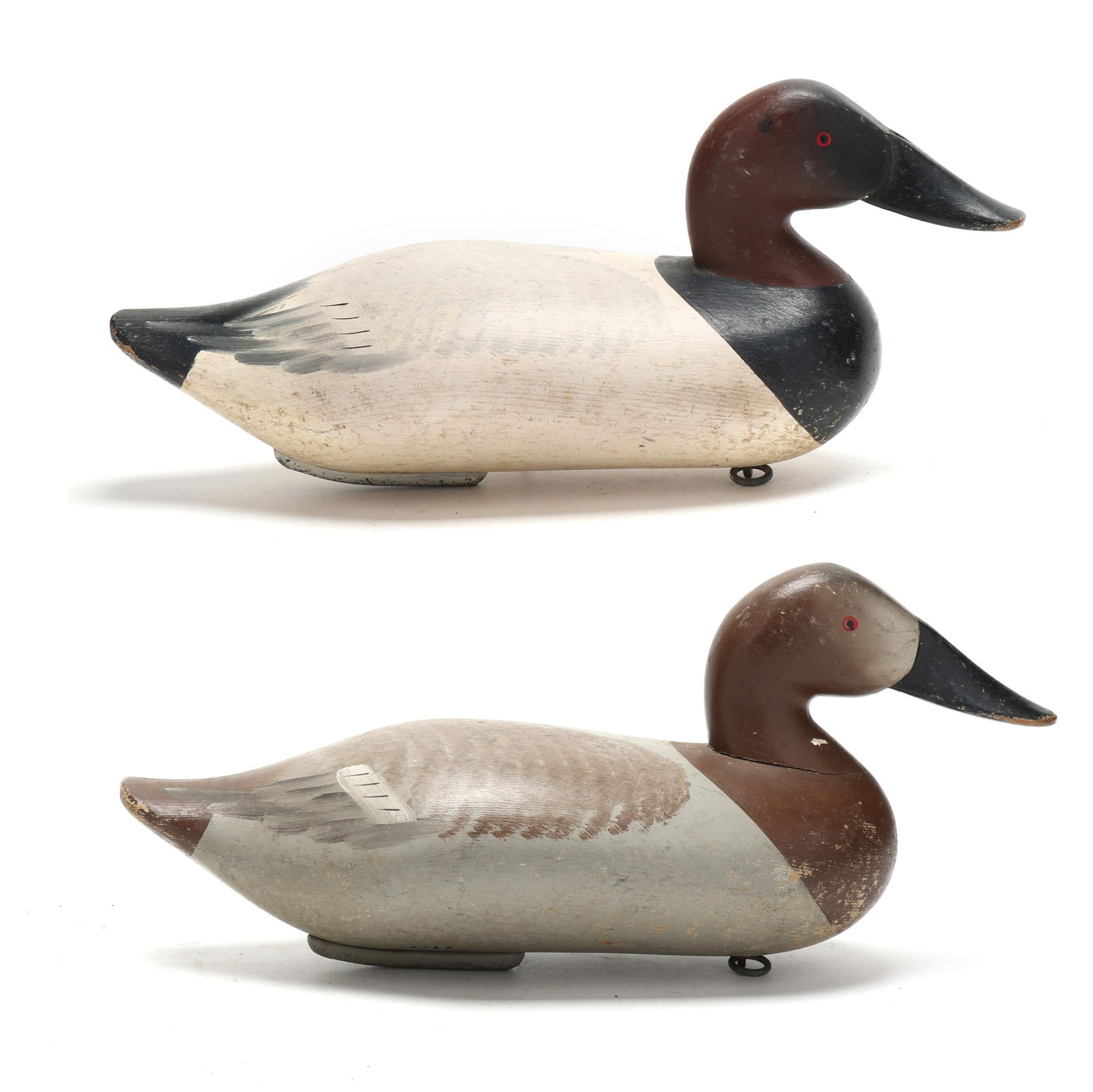 Charlie Bryan (MD, 1920-2008), Early Pair of Canvasbacks (1 of 10)