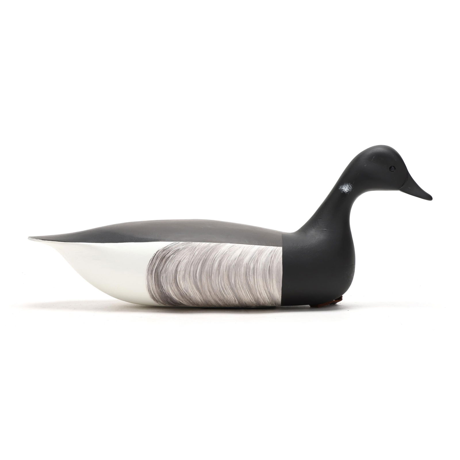 J.P. "Jamie" Hand (NJ, b. 1983), Brant: J.P. "Jamie" Hand (NJ, b. 1983), Brant Goshen, New Jersey, circa 20023, carved and painted wood, branded J.P. Hand Length 19 in. Additional high-resolution photos are available at