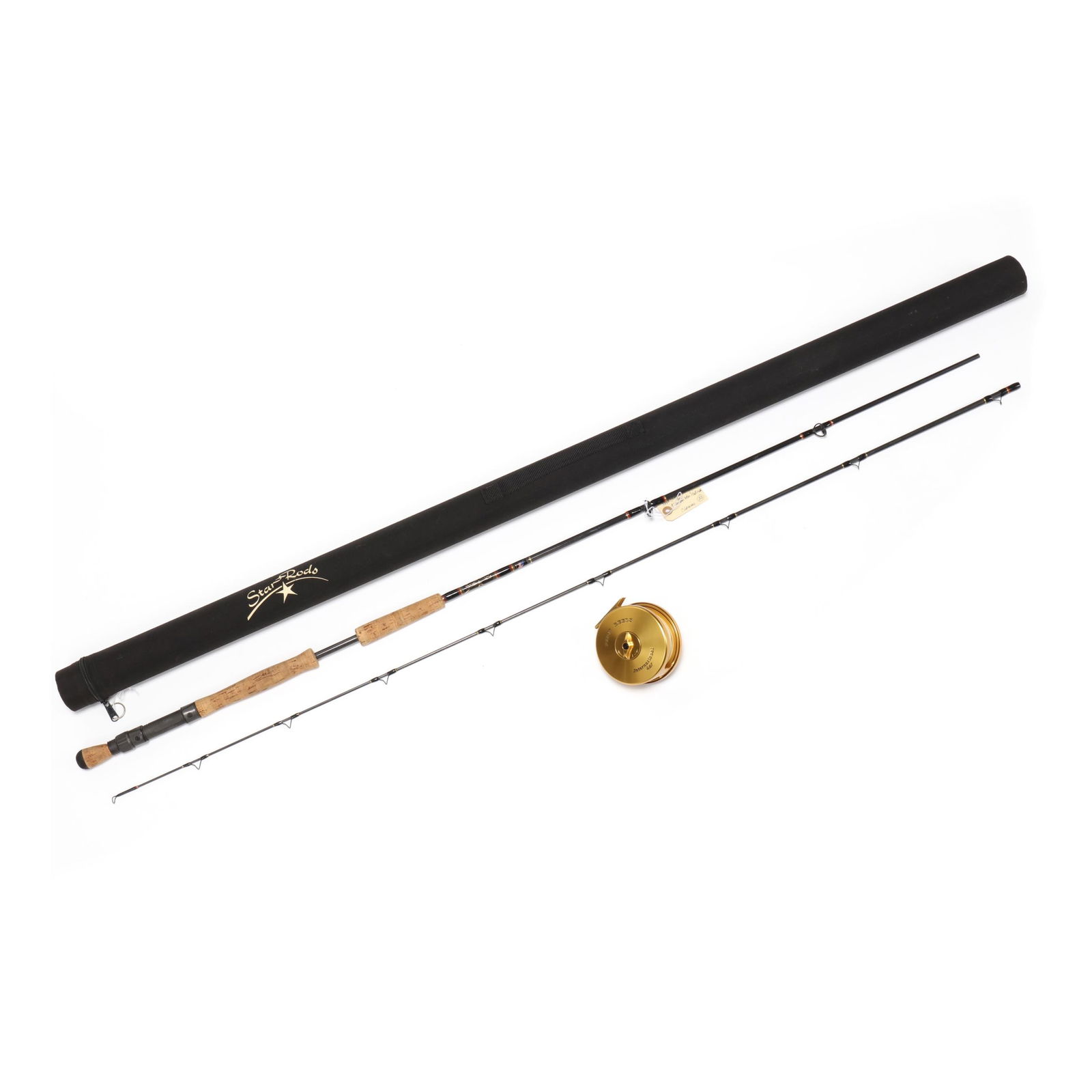 Blue Water Fly Rod and Reel Combo, Star 12 Wt. and Penn International 4ar: Blue Water Fly Rod and Reel Combo, Star 12 Wt. and Penn International 4arPenn International fly reel with serial number L970276, Star manufactured 9 ft., 12 weight fly rod marked CUSTOM CRAFTED IN USA