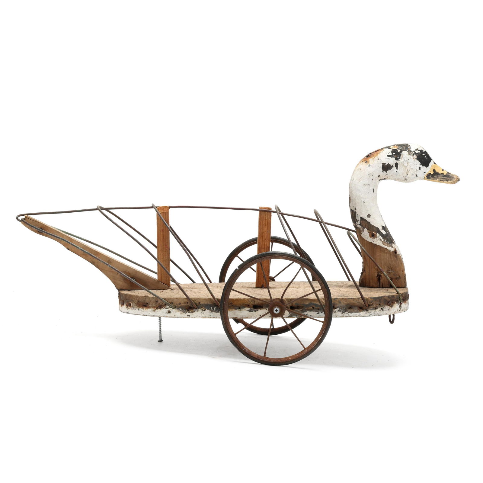 Manie Haywood (NC, 1898-1969), Goose Converted to a Pull Toy (1 of 7)