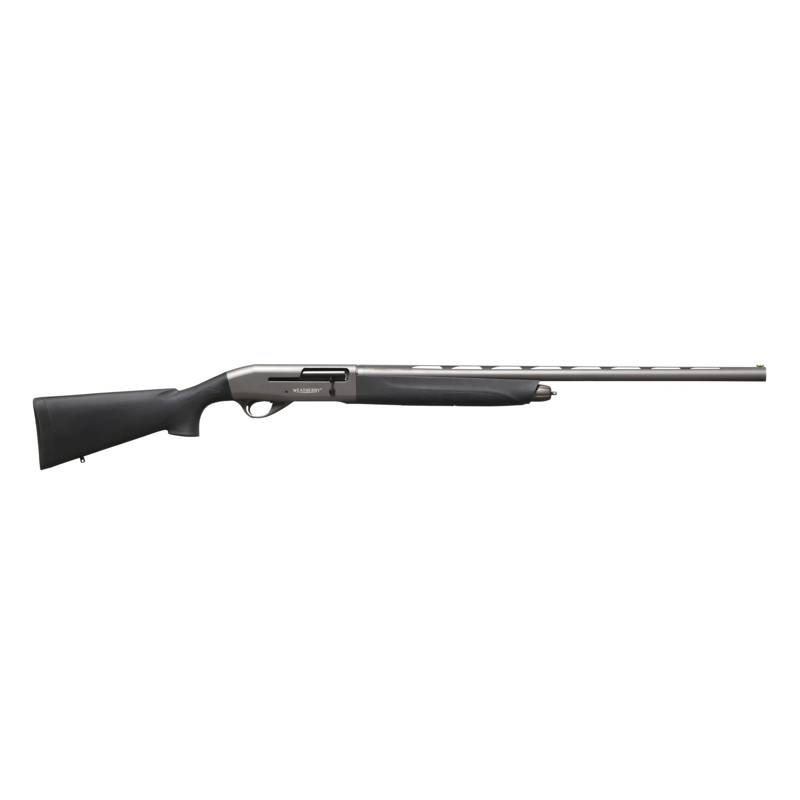 Weatherby Element 12ga Semi-Automatic Shotgun: Weatherby Element 12ga Semi-Automatic ShotgunSerial number RL022558 present on rear left side of semi-automatic receiver, text of WEATHERBY present on right side of receiver, text of ELEMENT and WEATH