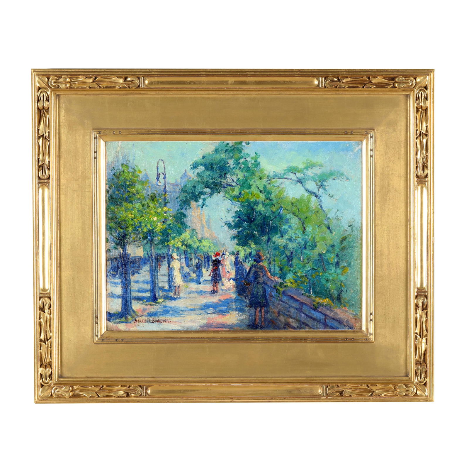 Harriette Bowdoin (American, 1880-1947), Central Park West, NYC (1 of 8)