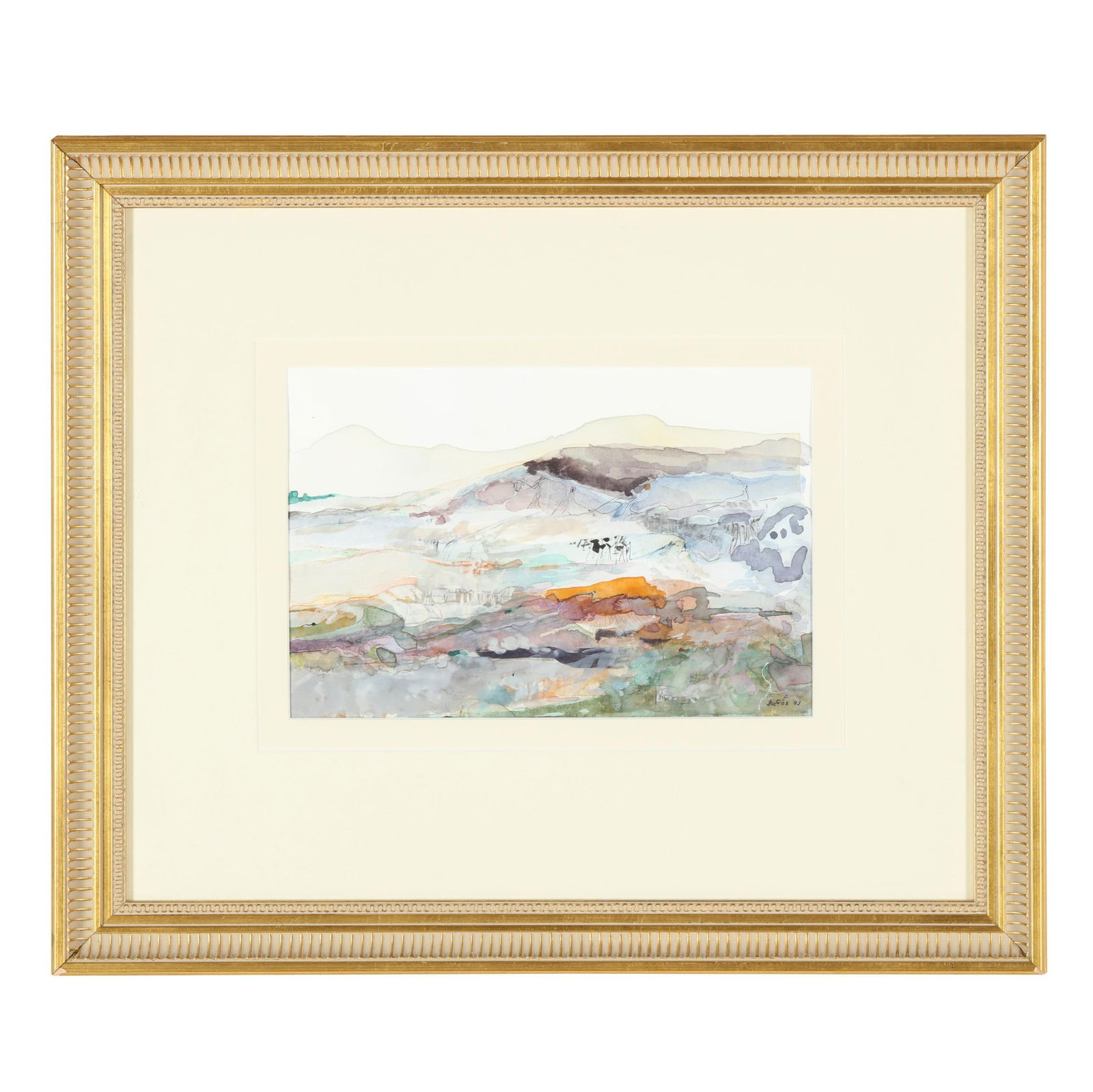 Joe Cox (NC, 1915-1997), Abstract Landscape (1 of 7)