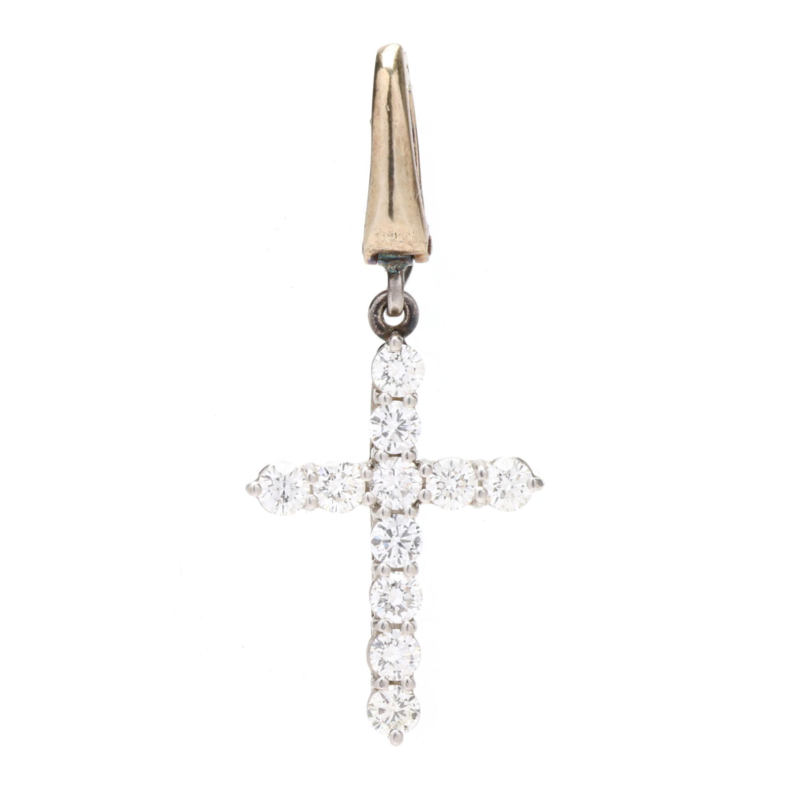 Platinum and Diamond Cross Pendant, Tiffany & Co. (1 of 5)