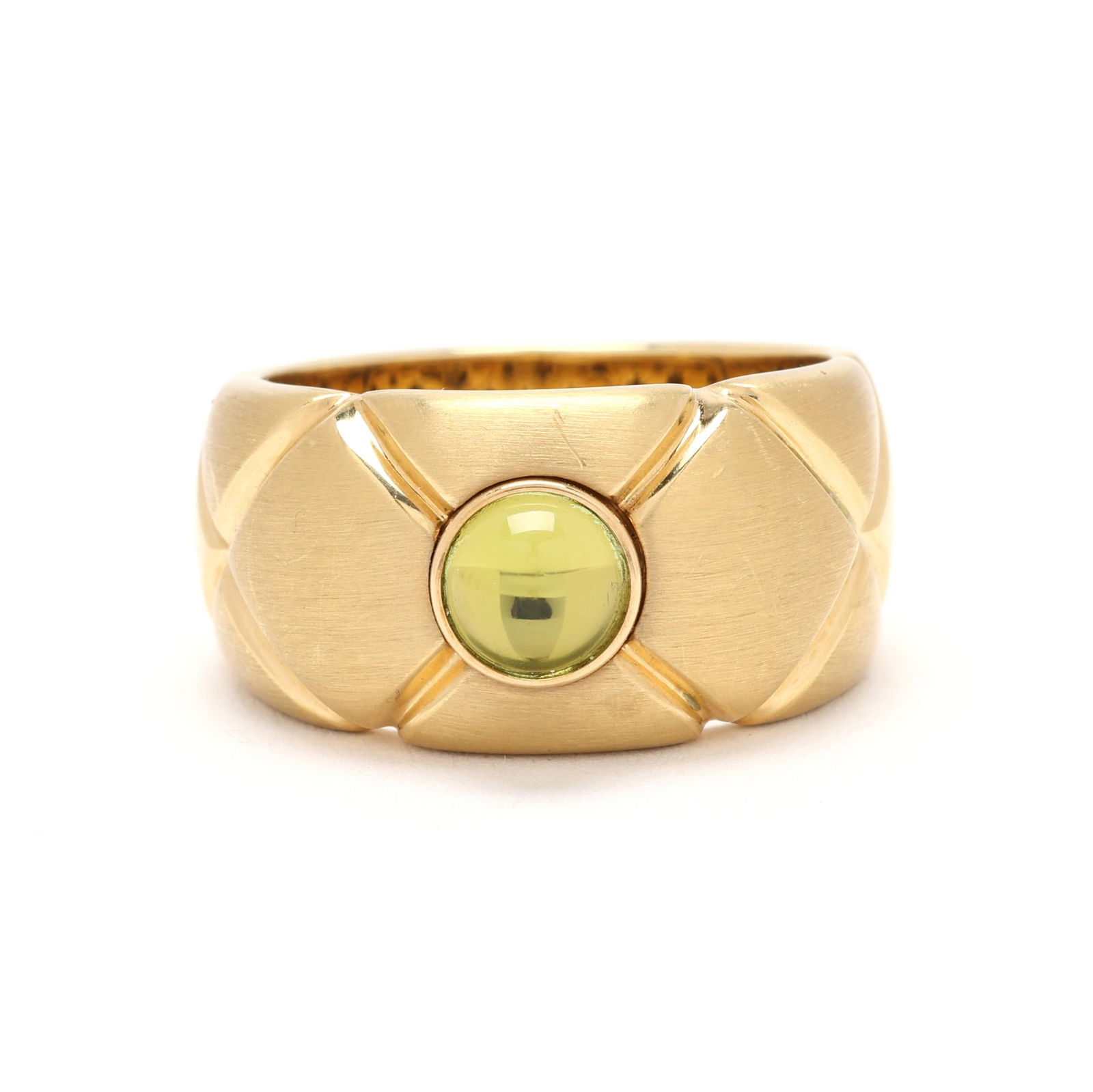 Gold and Peridot Ring, Montblanc (1 of 7)