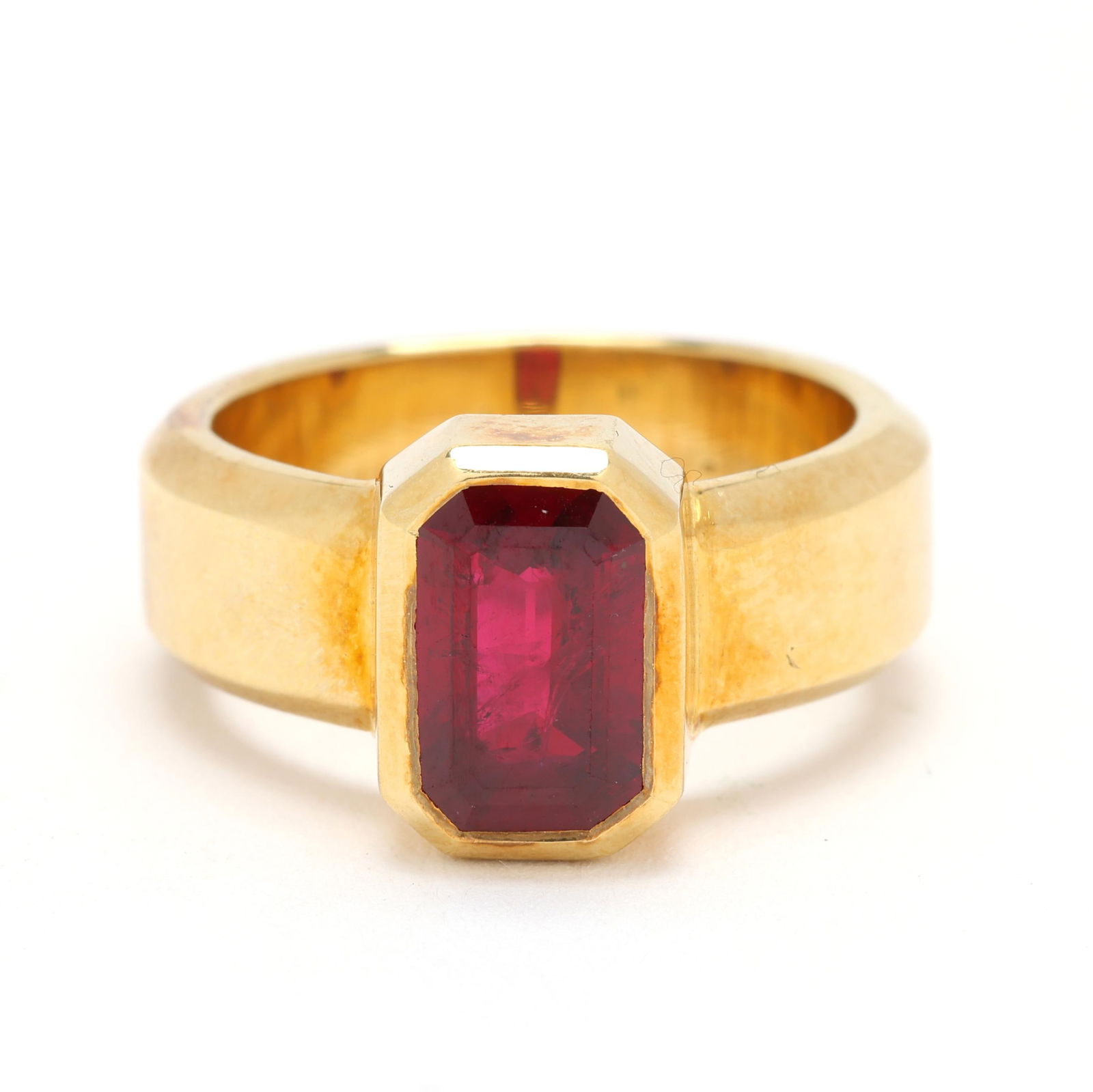 Gold and Ruby Ring, Tony Nemyer for Grimball Jewelers (1 of 6)