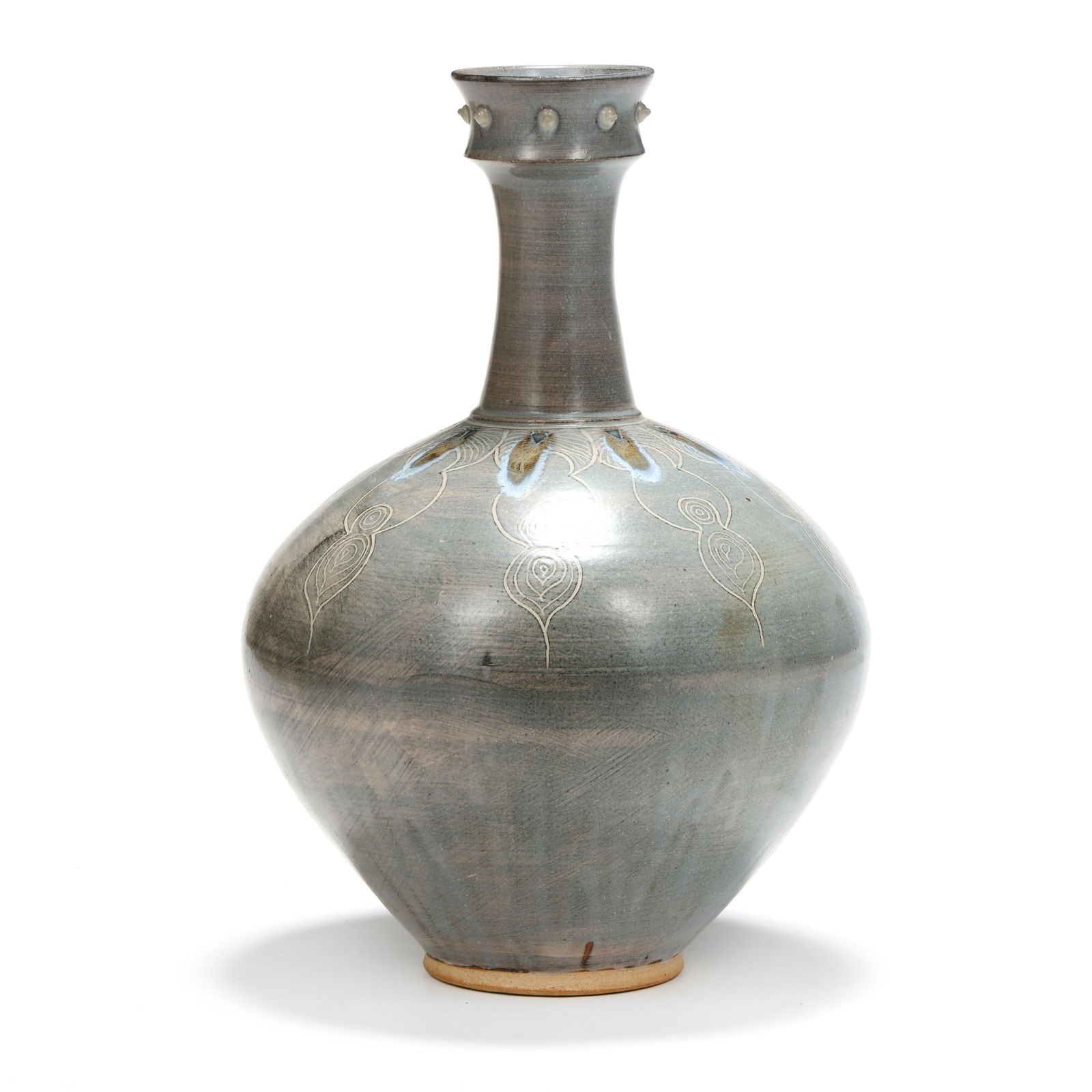 Mark Hewitt (NC, b. 1955), Large Slip Decorated Vase (1 of 6)