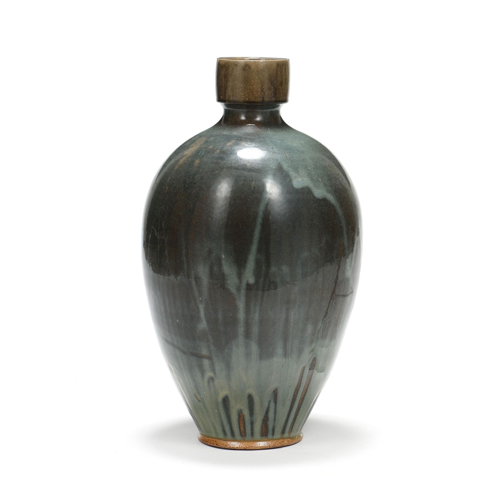 Mark Hewitt (NC, b. 1955), Large Ovoid Stoneware Vase (1 of 7)