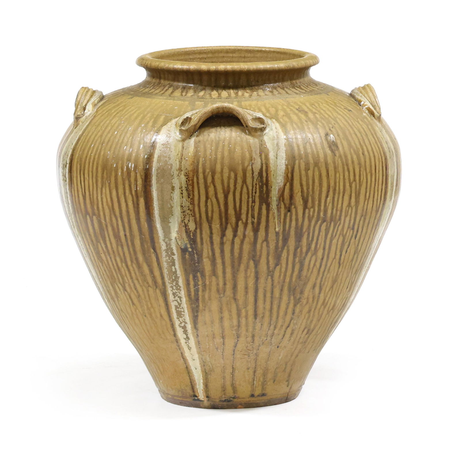 Kim Ellington (NC, b. 1954), Monumental Four Handled Floor Jar (1 of 8)