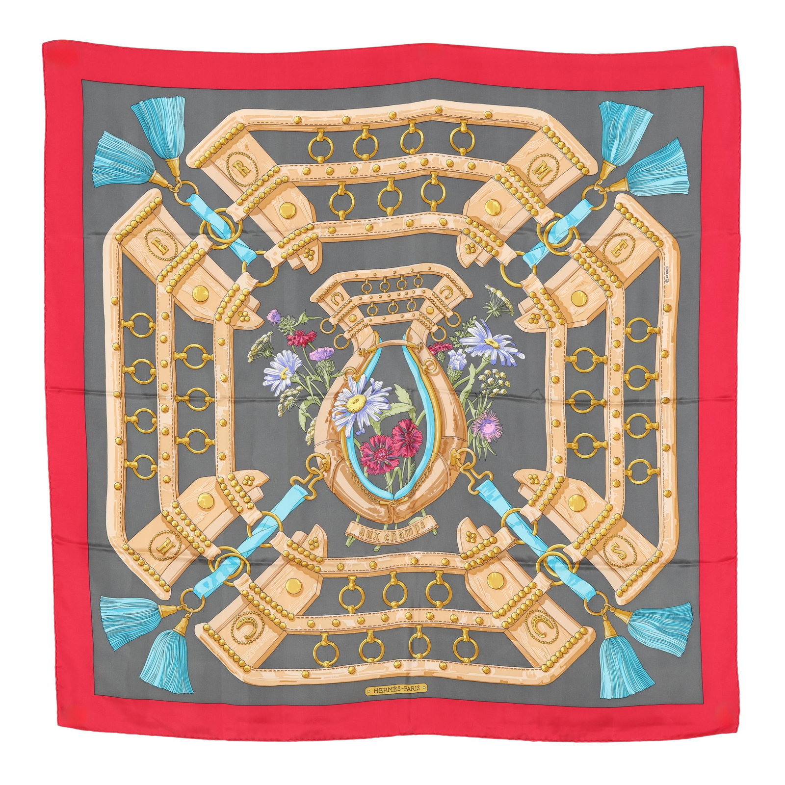 Silk Aux Champs Scarf, Hermès (1 of 6)