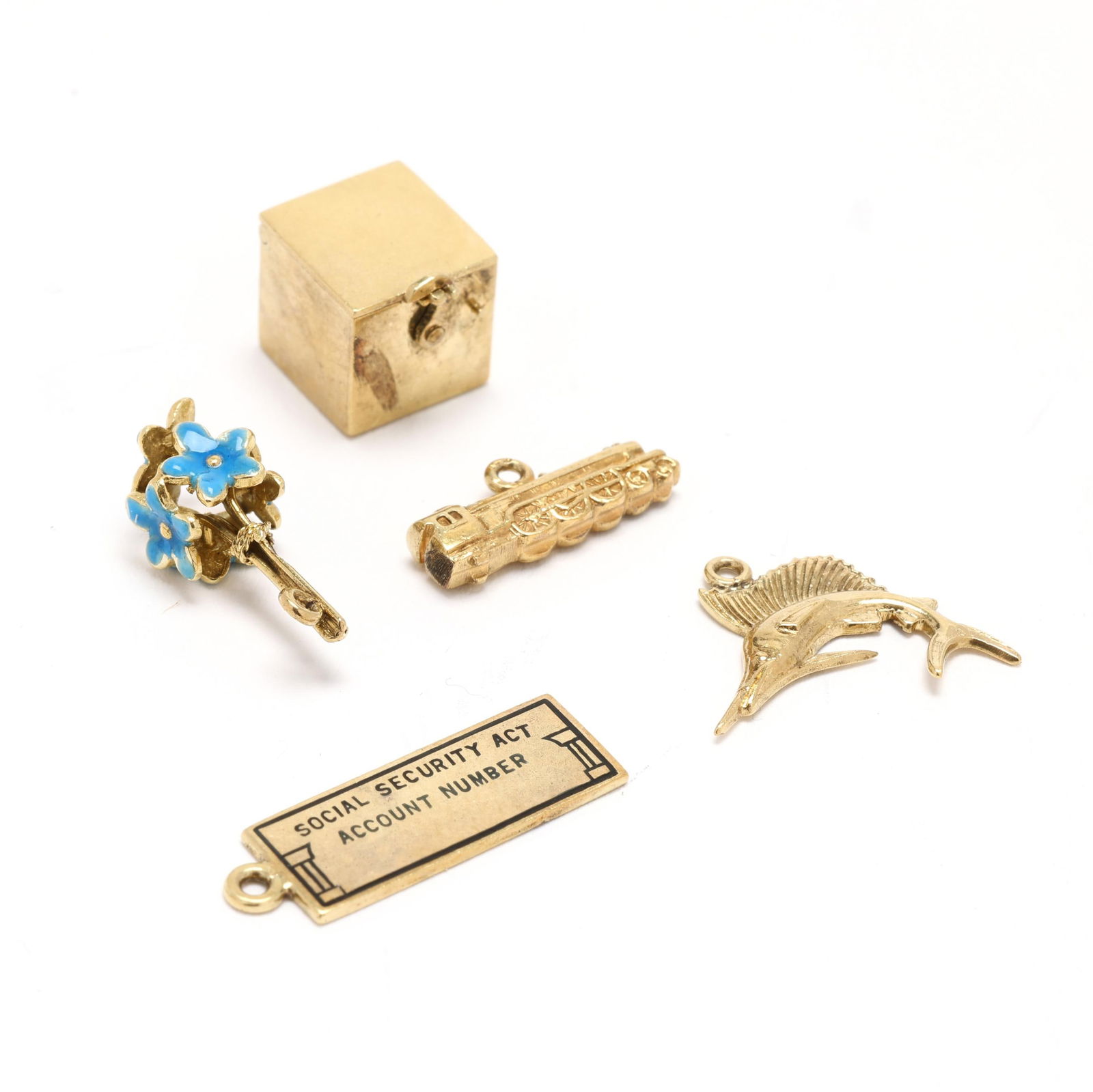 Five Gold Charms - 2