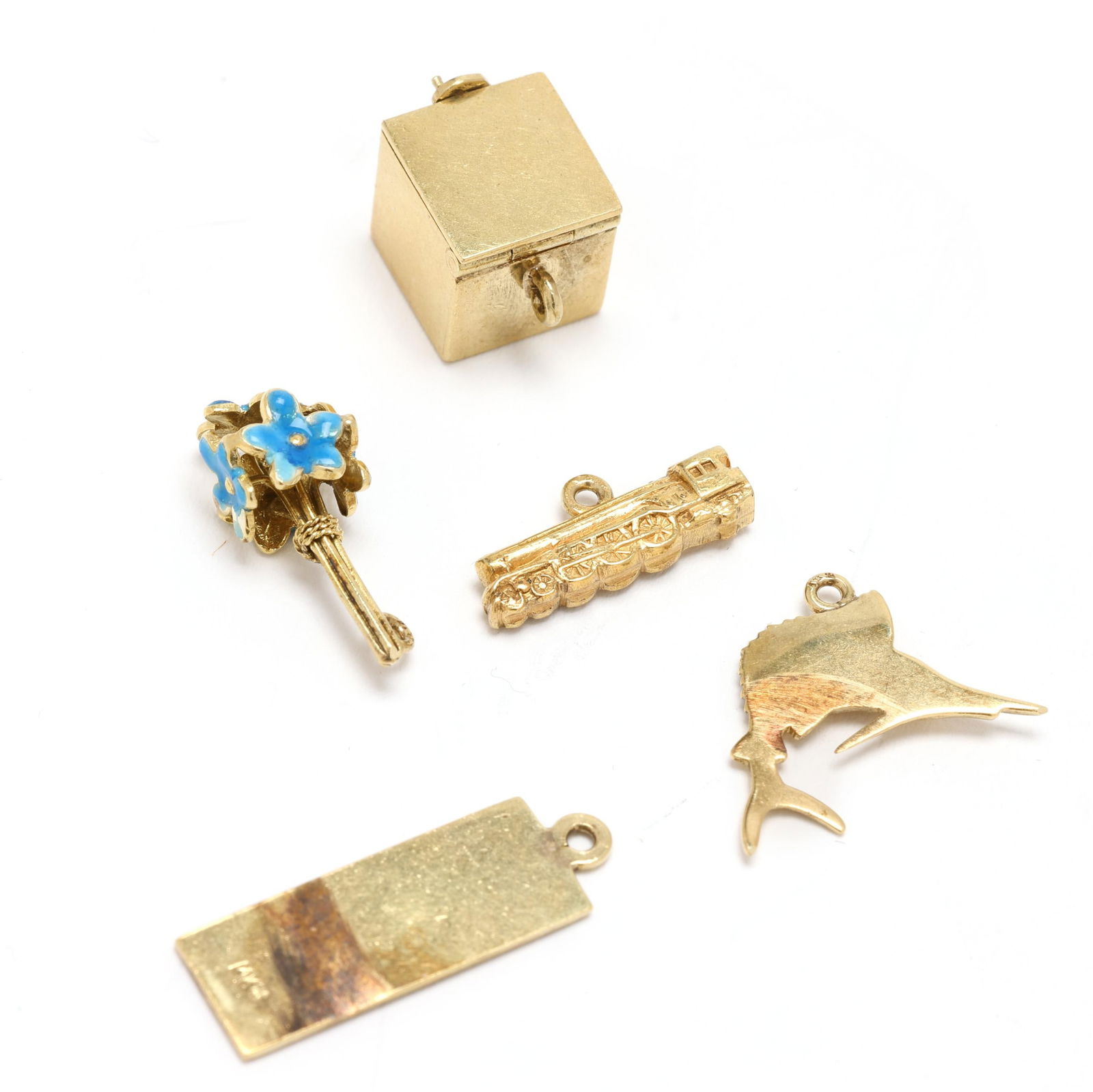 Five Gold Charms - 3