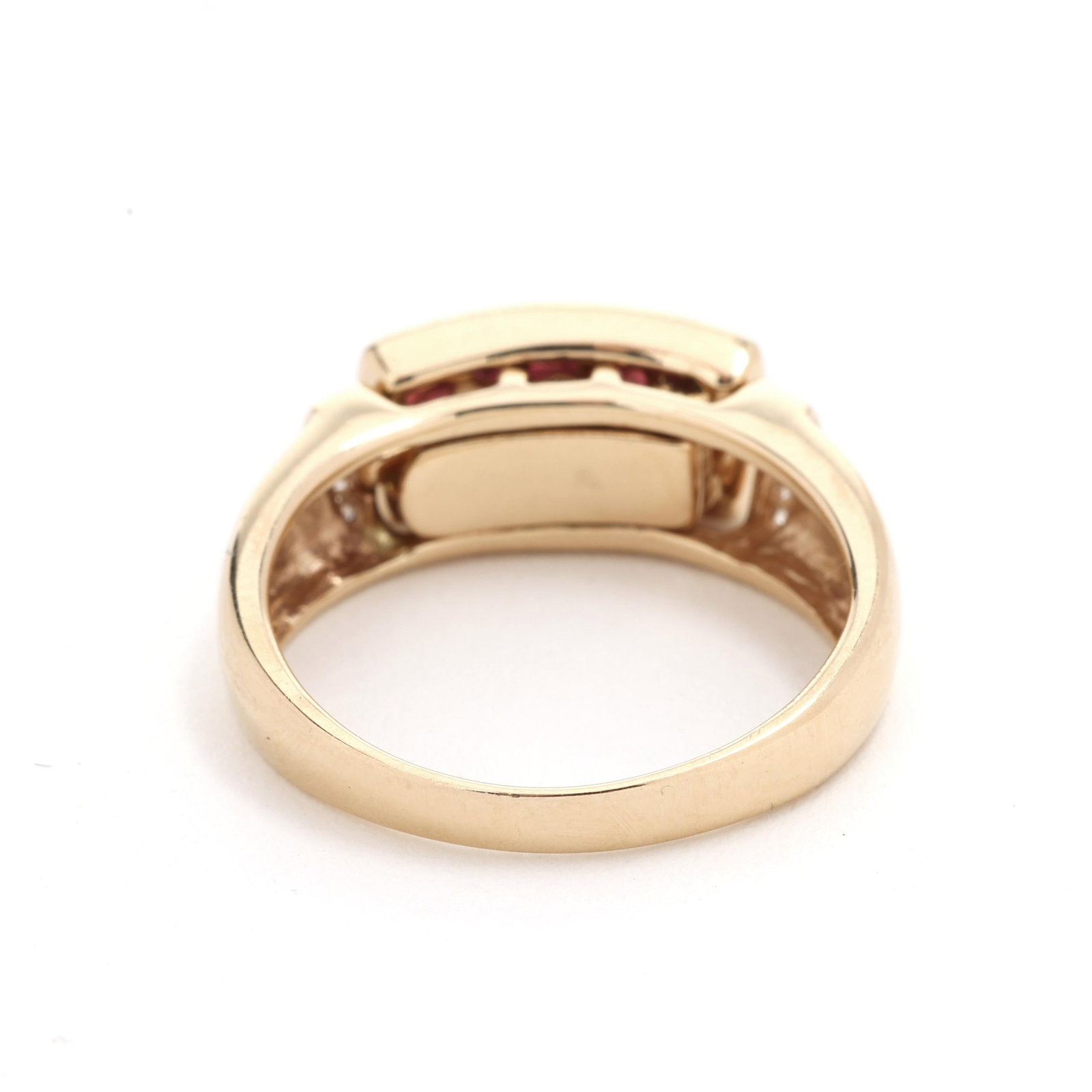 Gold, Ruby, and Diamond Ring - 3