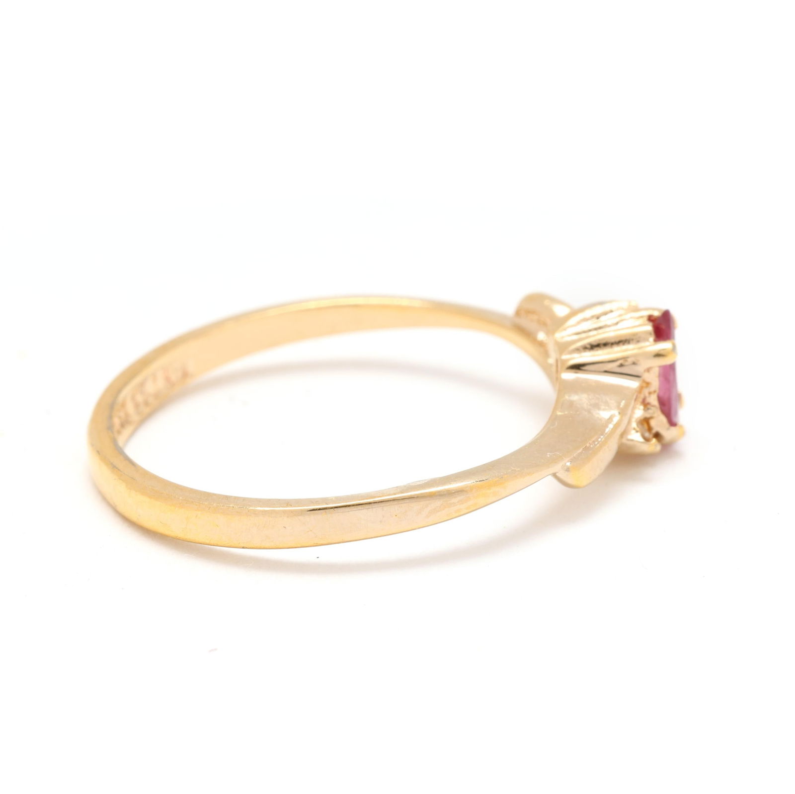 Gold and Ruby Ring - 2
