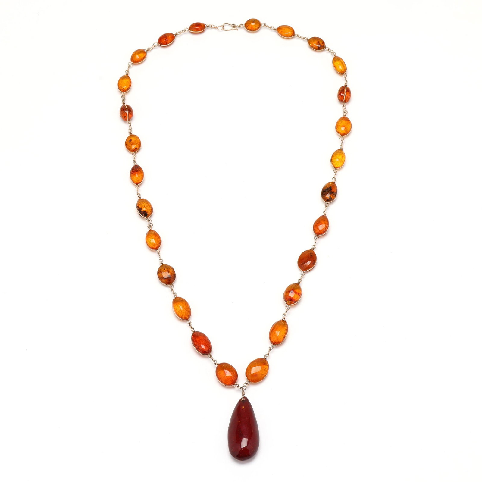 Gold and Amber Necklace (1 of 4)