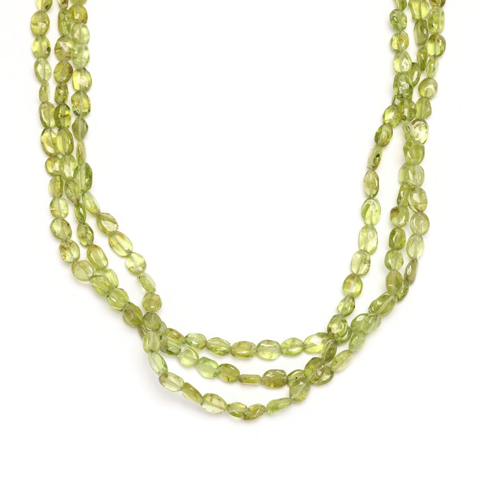 Three Beaded Gemstone Necklaces - 2