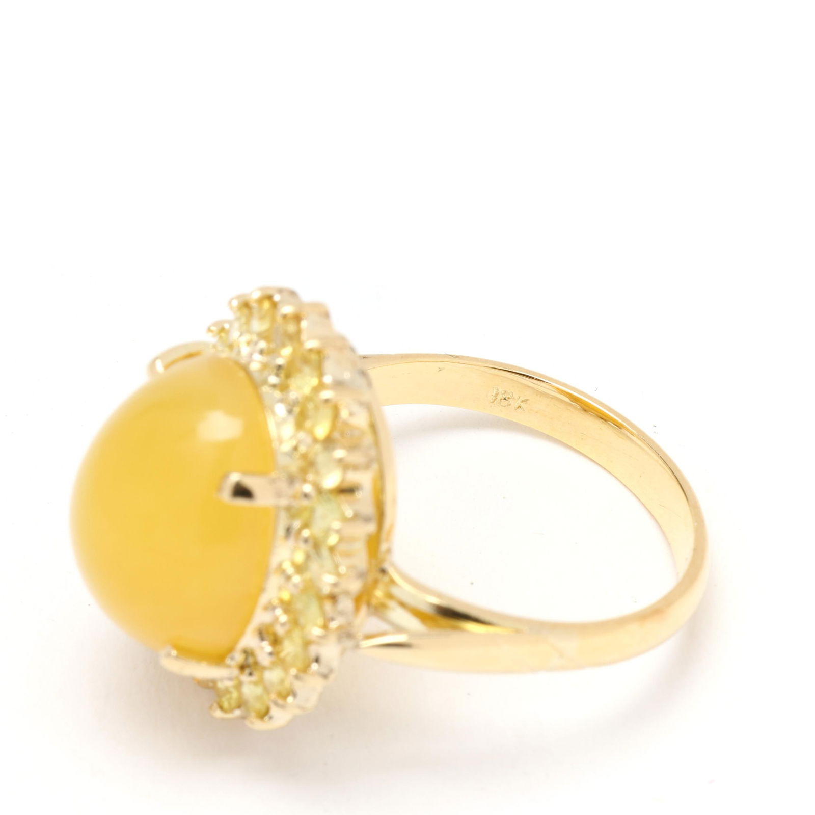 Gold and Gem-Set Ring - 5