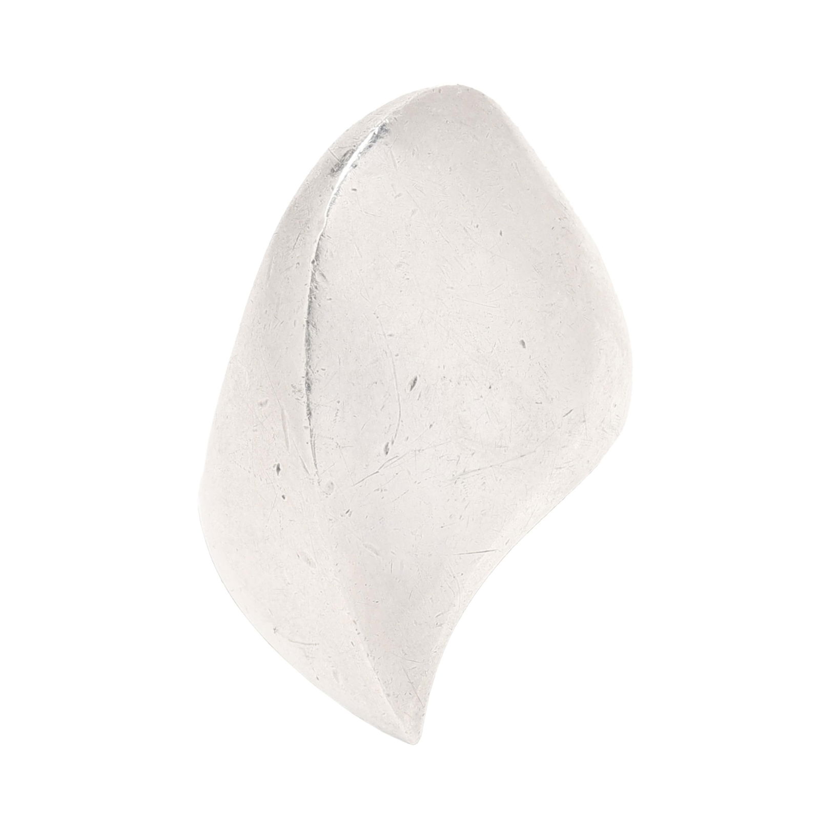 Sterling Silver Modernist Ring, Georg Jensen: Sterling Silver Modernist Ring, Georg Jensenthe domed and shaped ring with a knife edge design, signed and stamped Sterling / Denmark / 91. 30mm; Ring size 6.5 0.555 troy oz. Additional high-resoluti