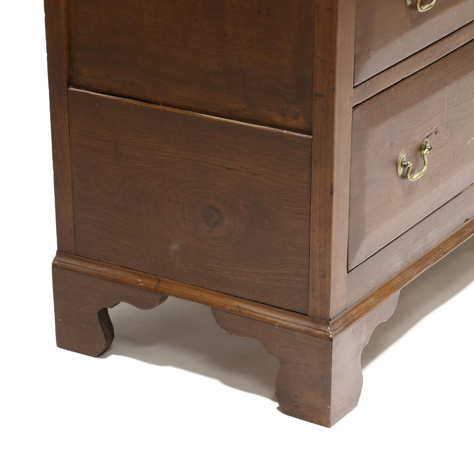 Southern Chippendale Walnut Chest of Drawers - 4