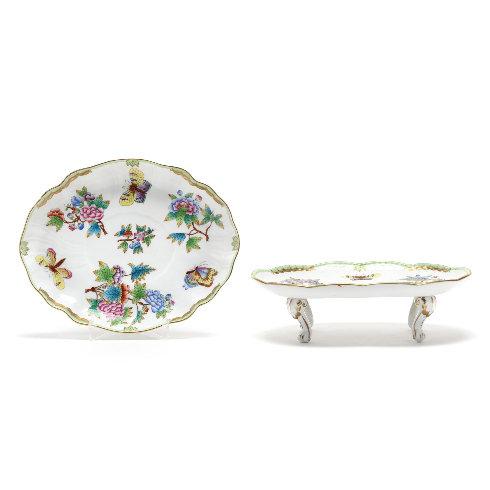 Herend, A Group of Porcelain Accessories and Dishes - 2