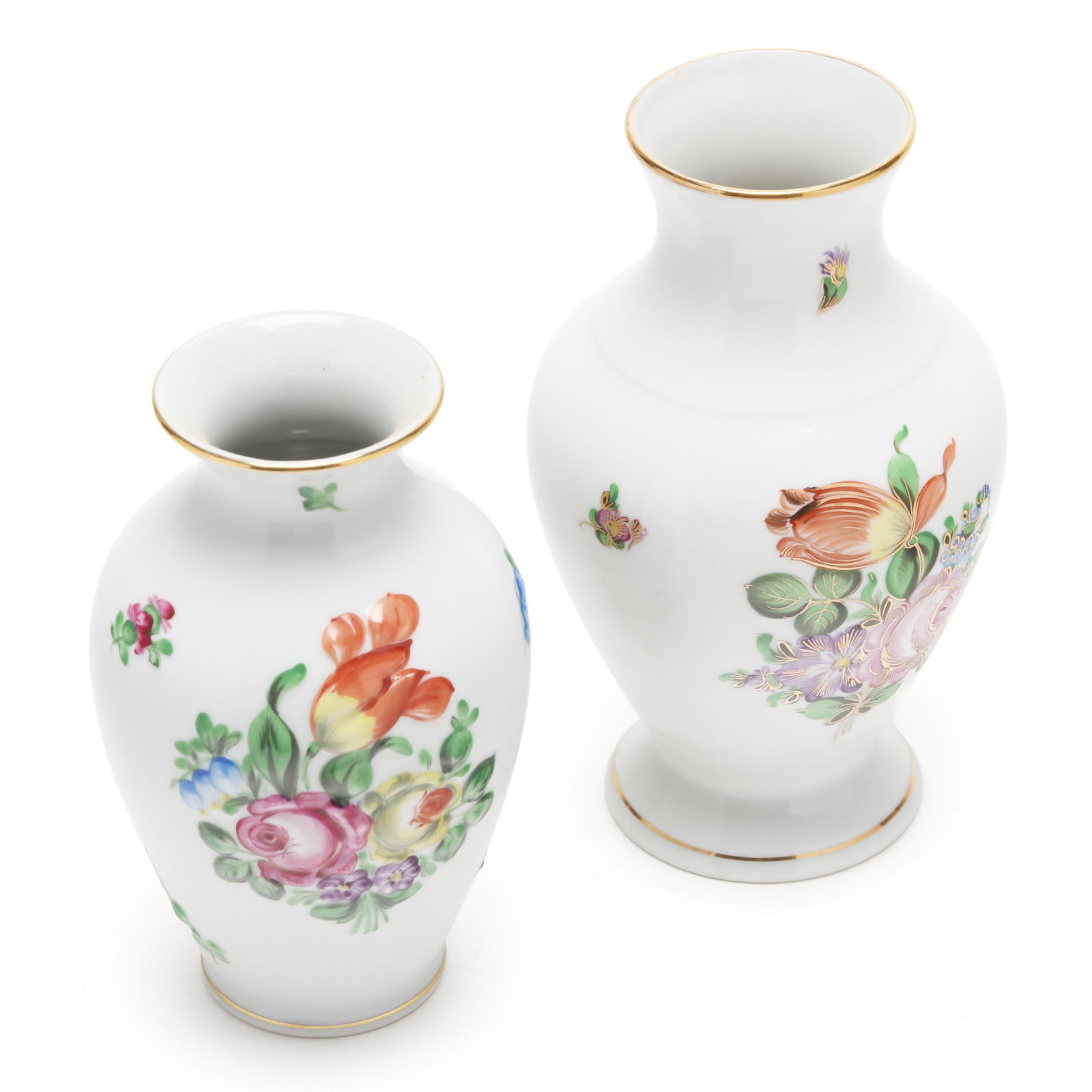 Herend, A Group of Porcelain Accessories and Dishes - 9