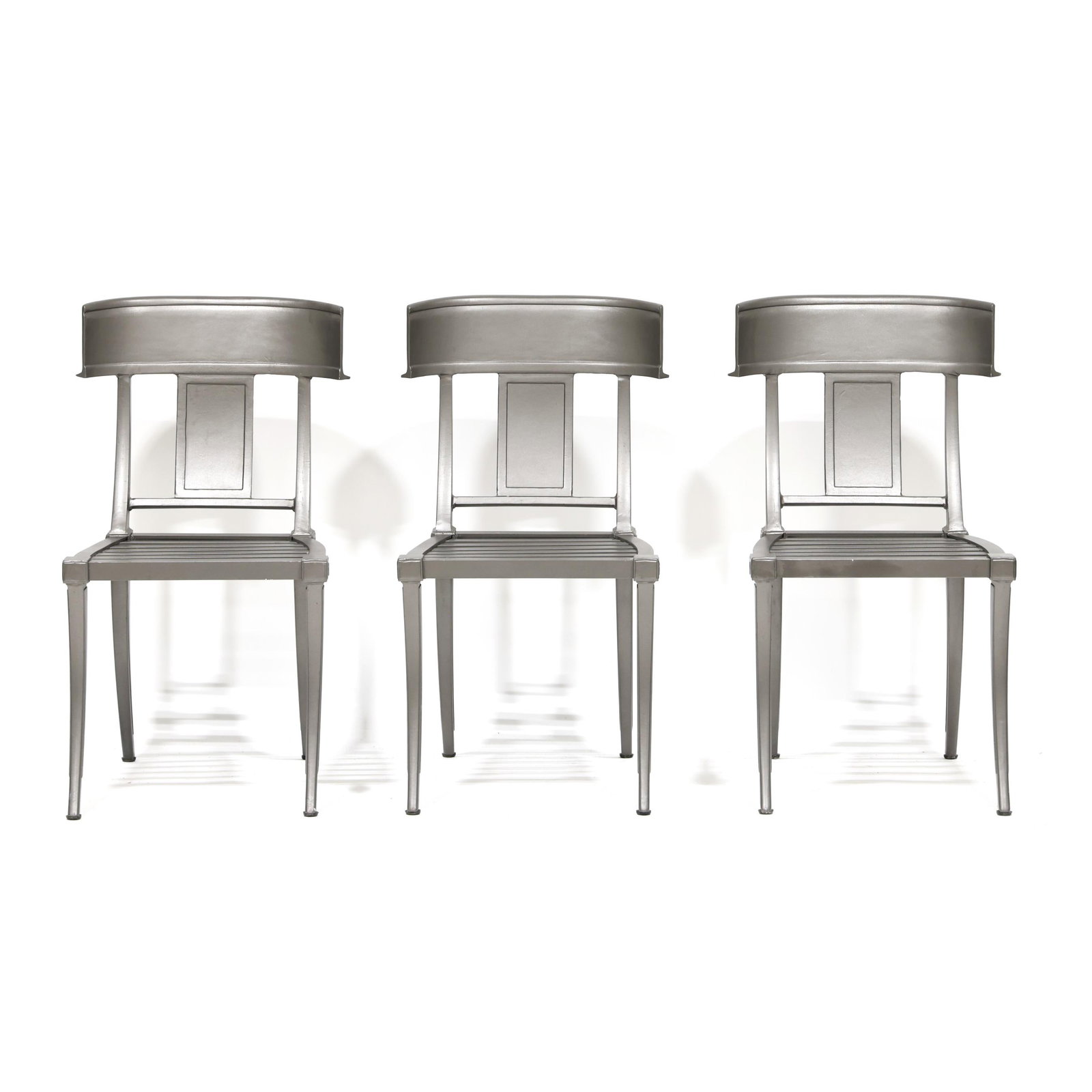 Set of Six Restoration Hardware, Klismos Dining Chairs - 3