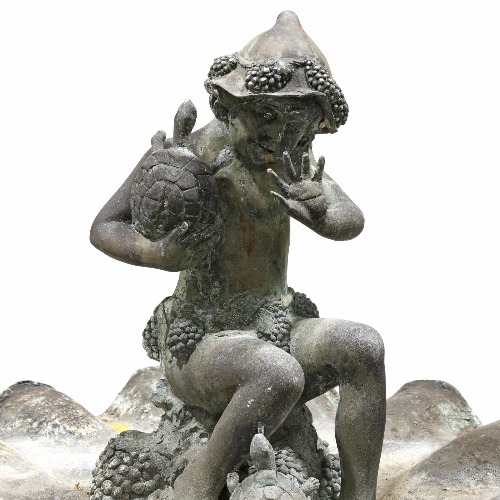 Large Figural Bronze Garden Fountain - 2